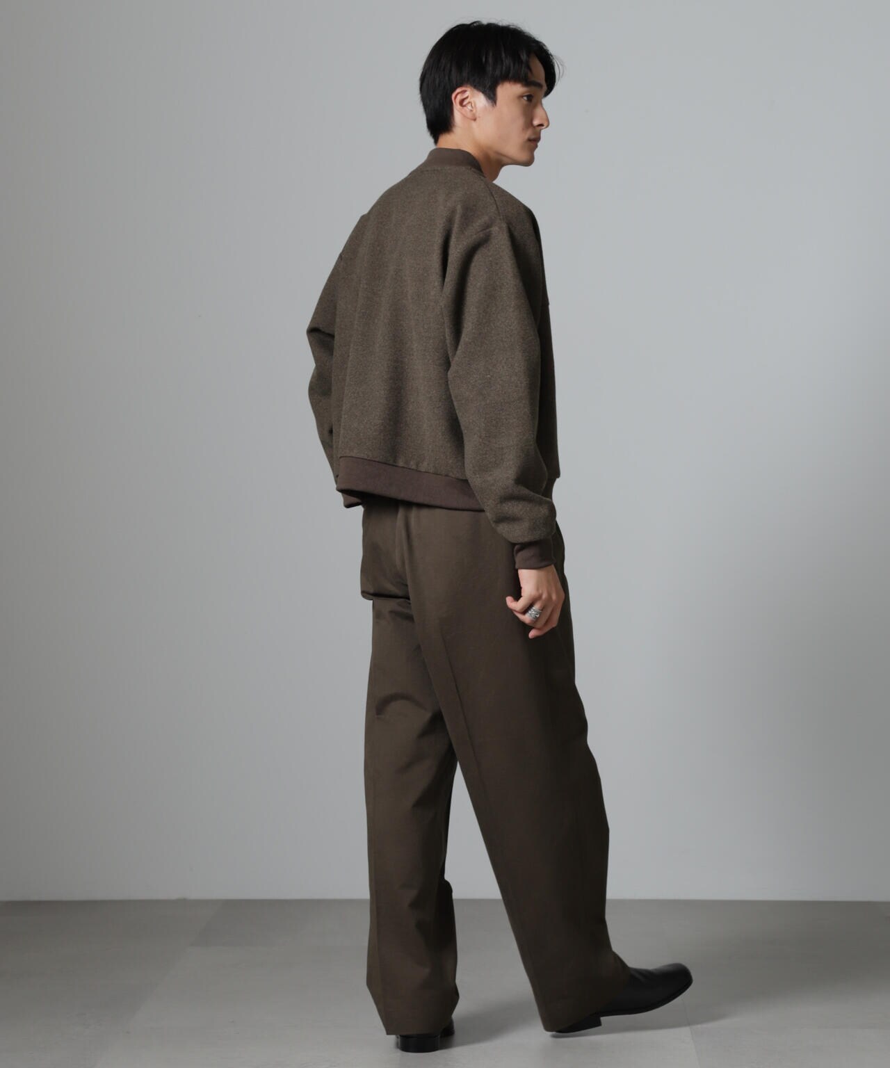 合繊メルトンボンバージャケット 6724212213