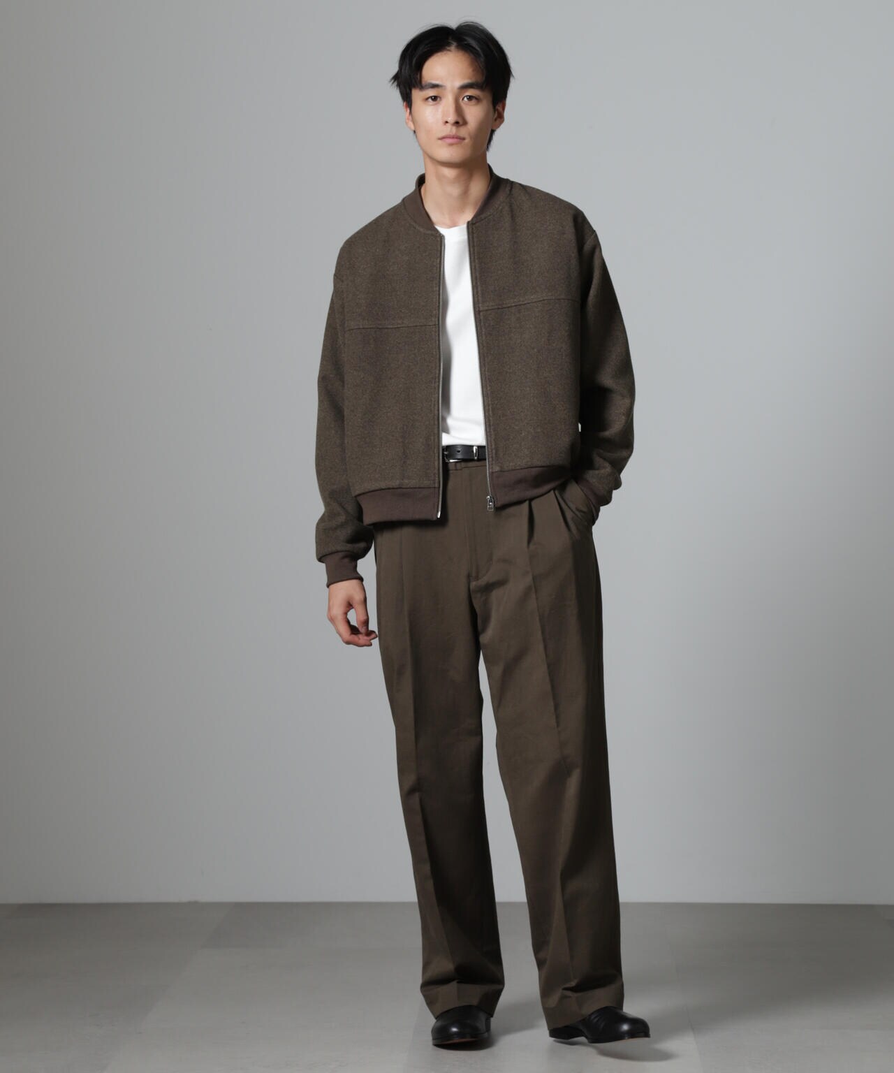 合繊メルトンボンバージャケット 6724212213