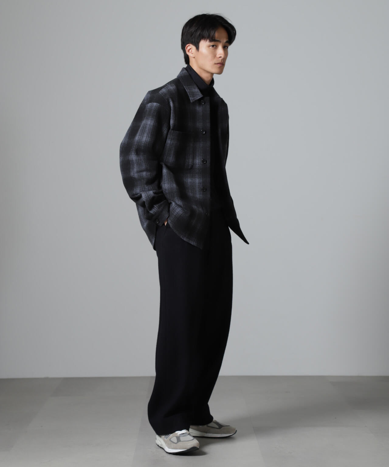 テックメルトン CPOパターンチェックシャツブルゾン 6724212214