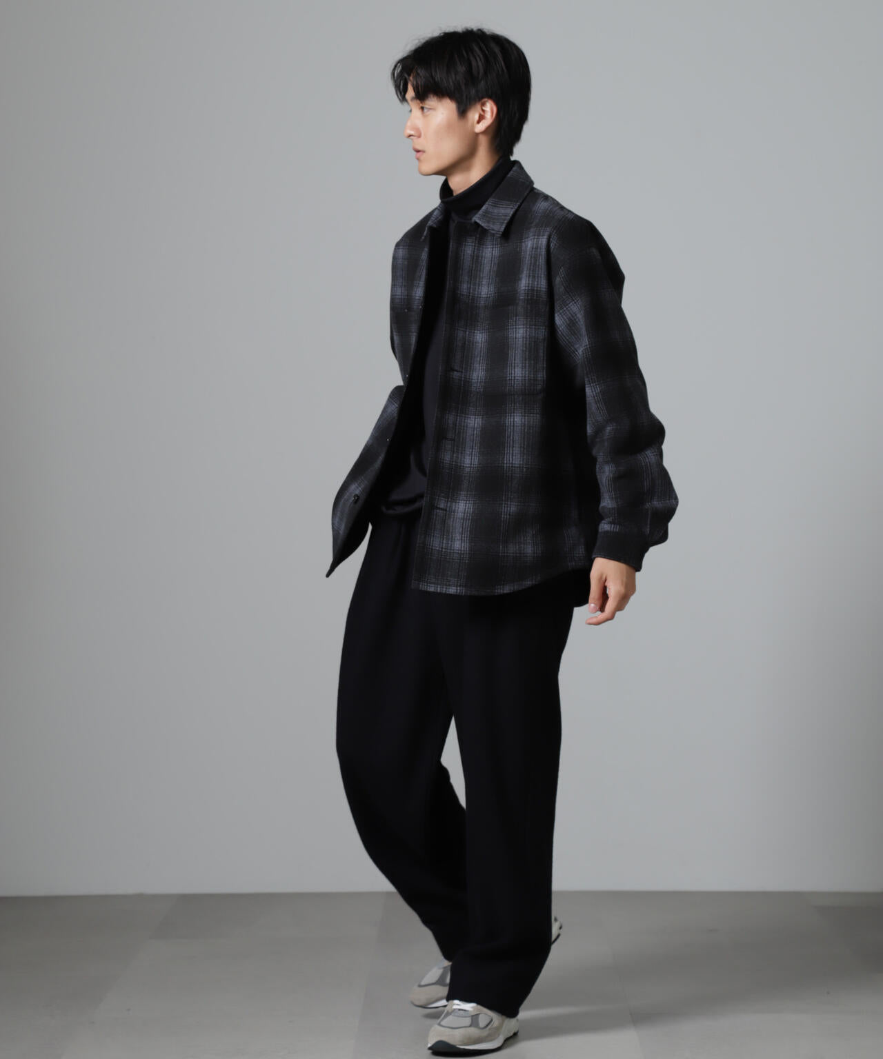 テックメルトン CPOパターンチェックシャツブルゾン 6724212214