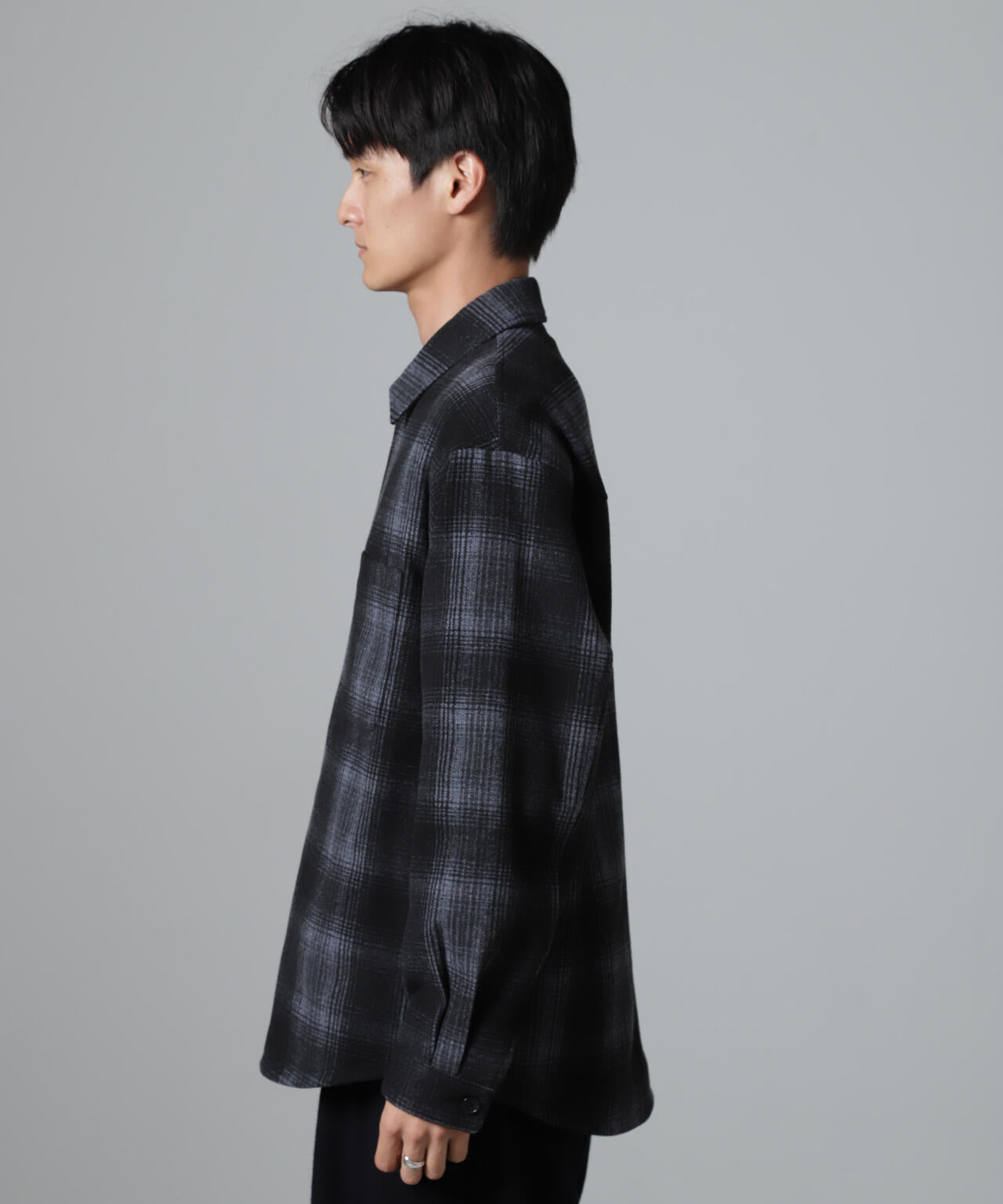 テックメルトン CPOパターンチェックシャツブルゾン 6724212214