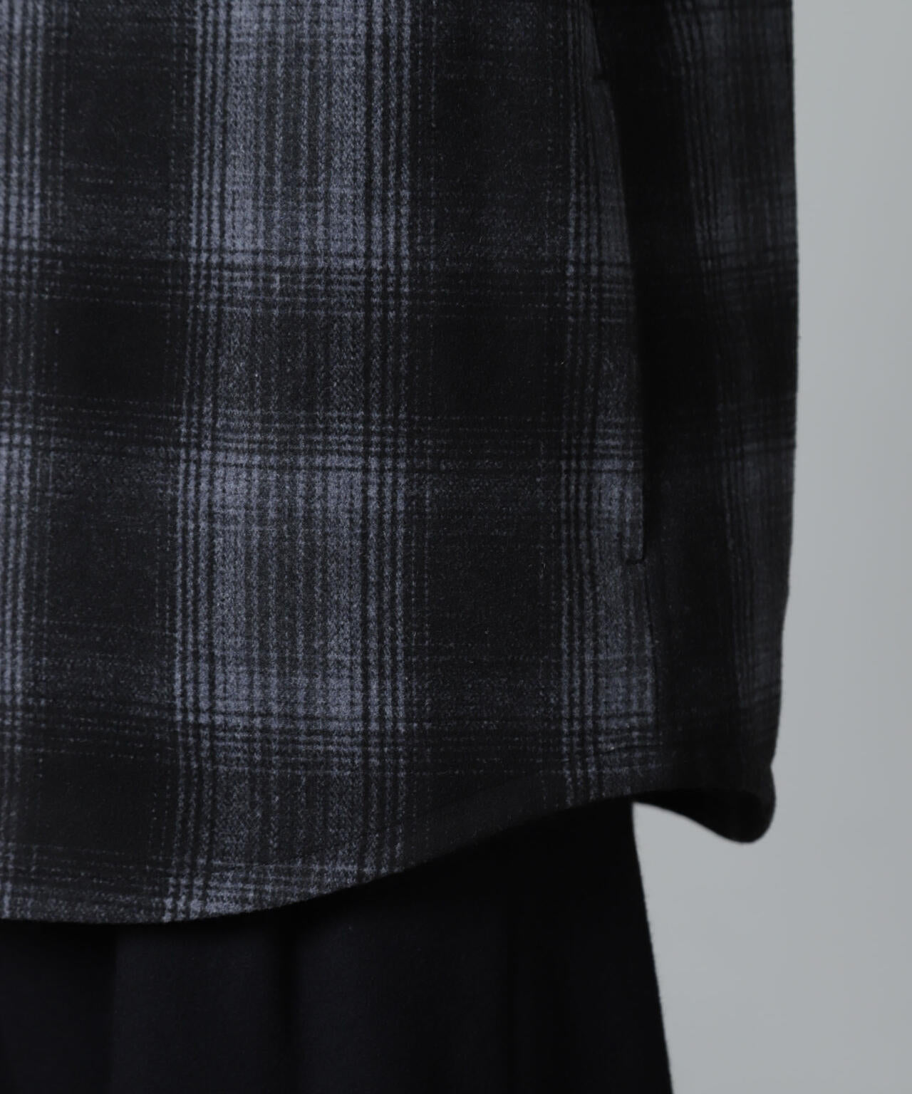 テックメルトン CPOパターンチェックシャツブルゾン 6724212214