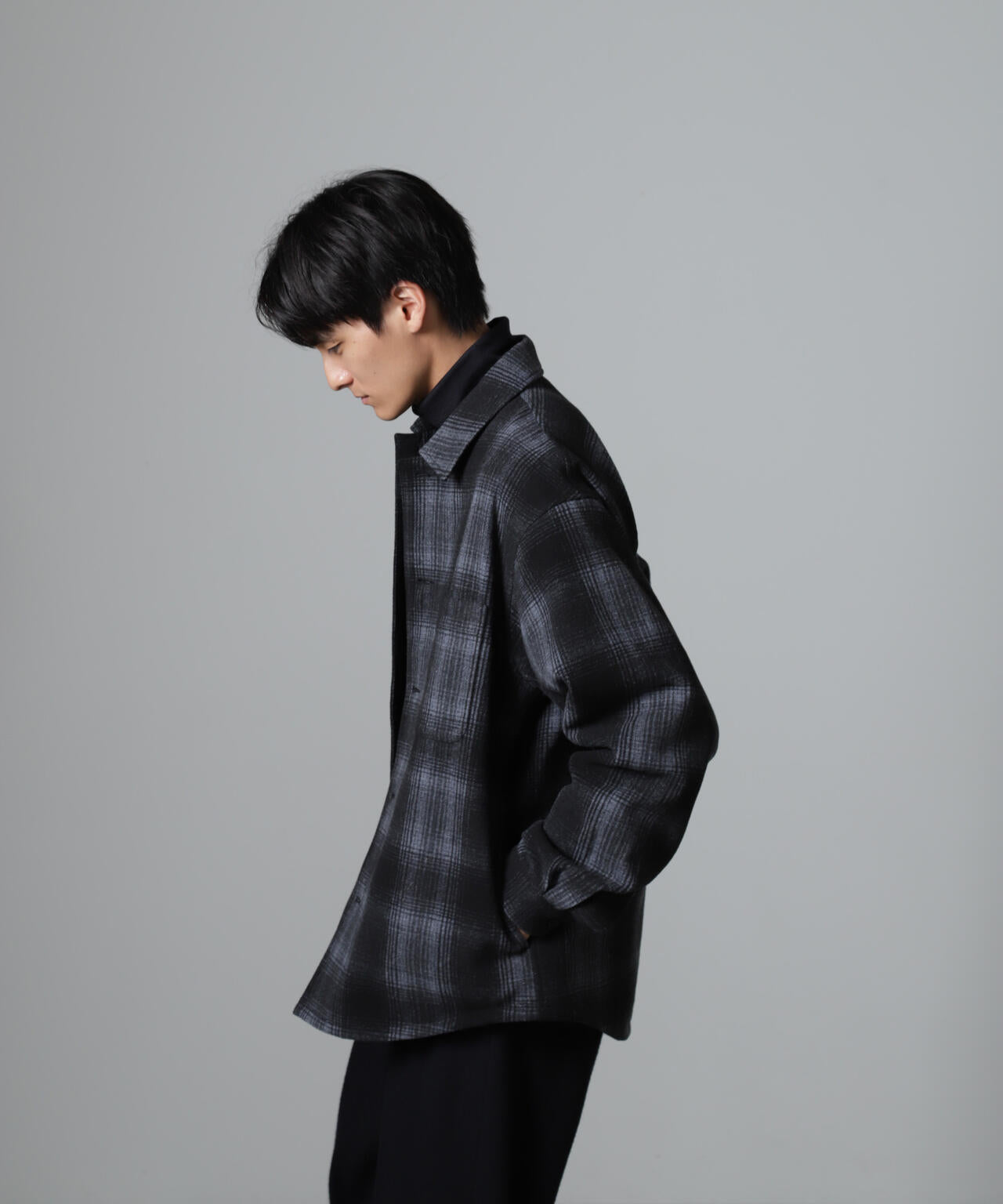 テックメルトン CPOパターンチェックシャツブルゾン 6724212214