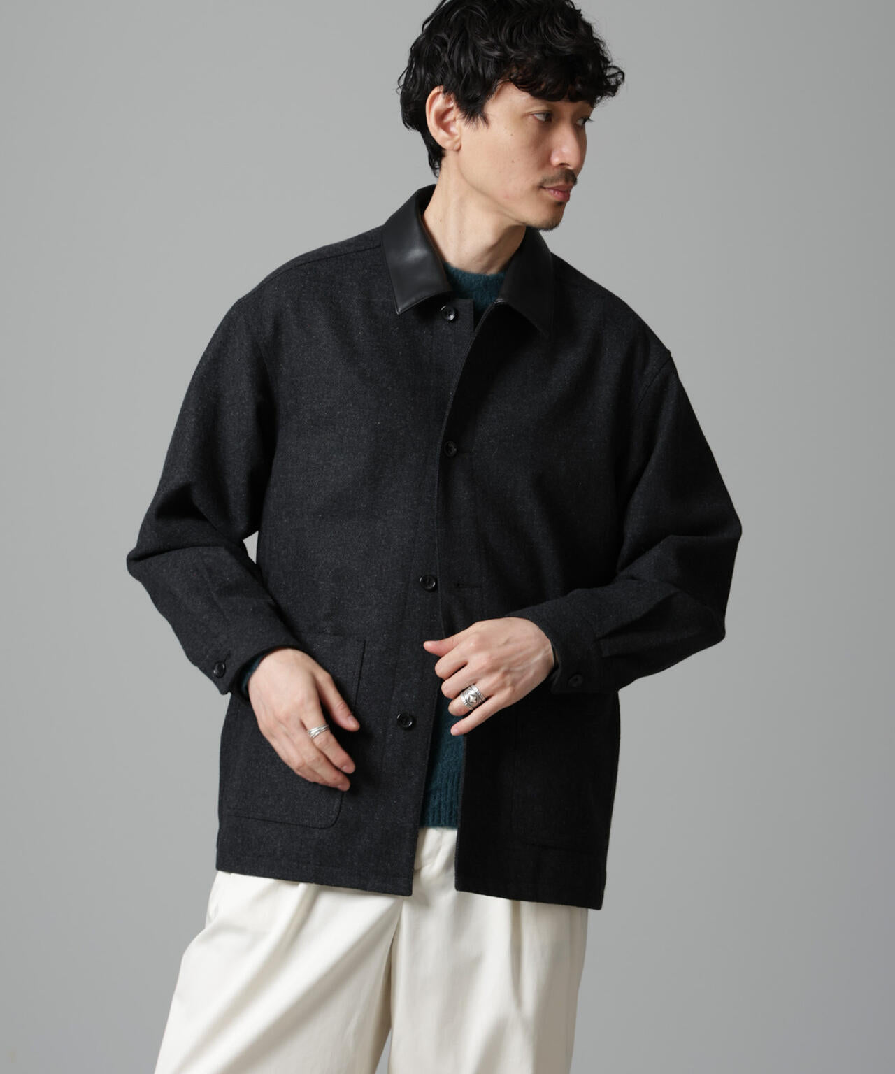 ツイードライクカバージャケット 6724212216