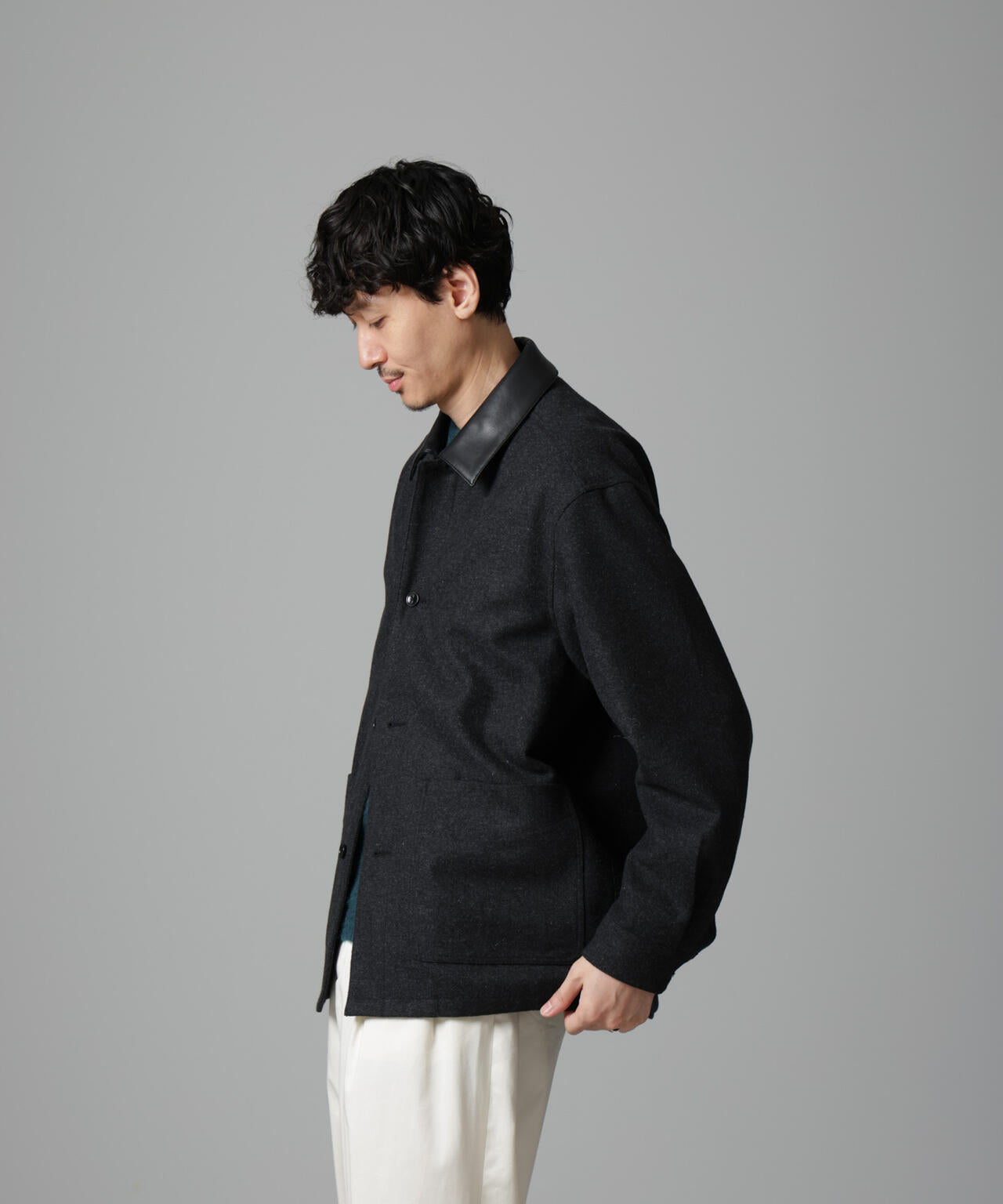 ツイードライクカバージャケット 6724212216