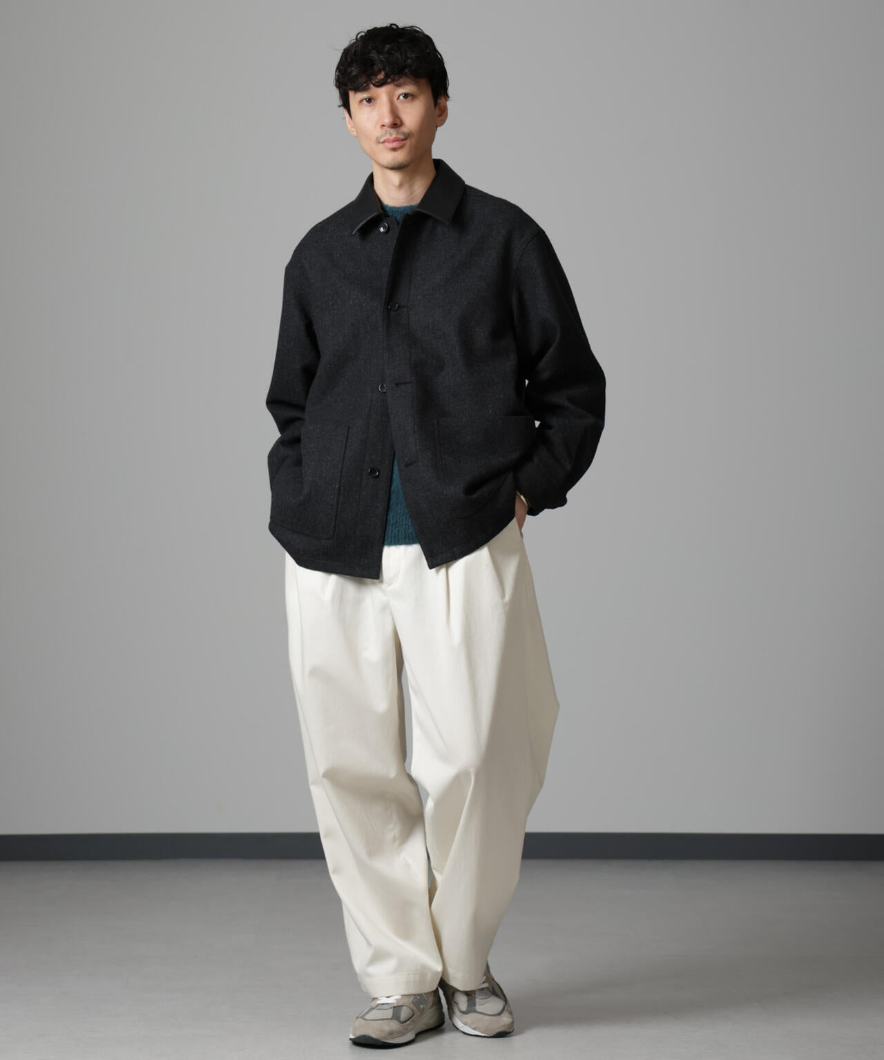 ツイードライクカバージャケット 6724212216