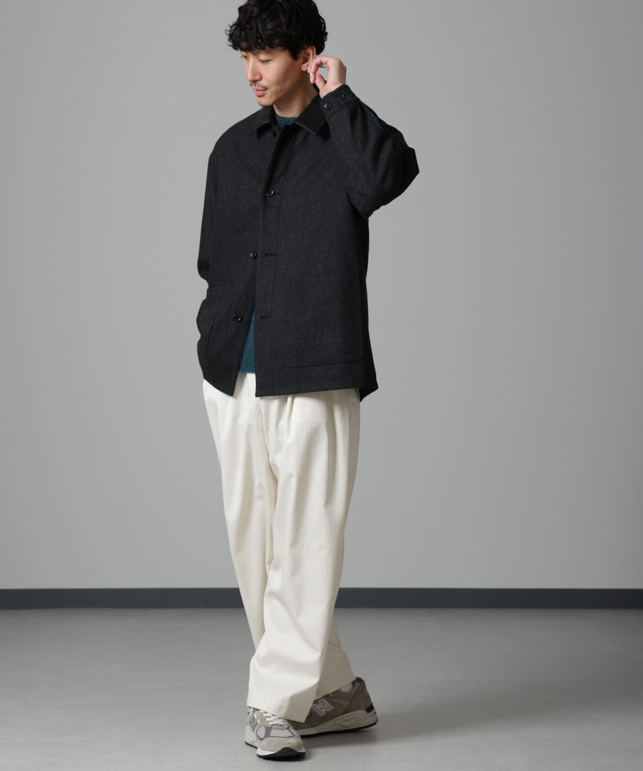 ツイードライクカバージャケット 6724212216