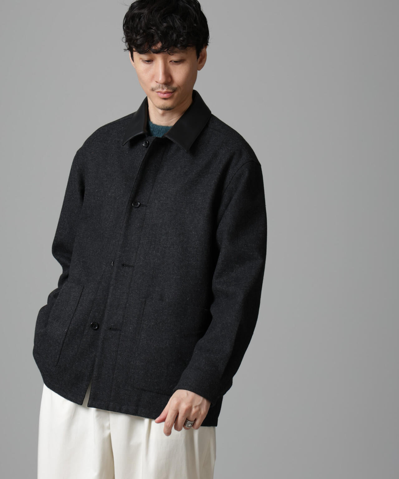 ツイードライクカバージャケット 6724212216