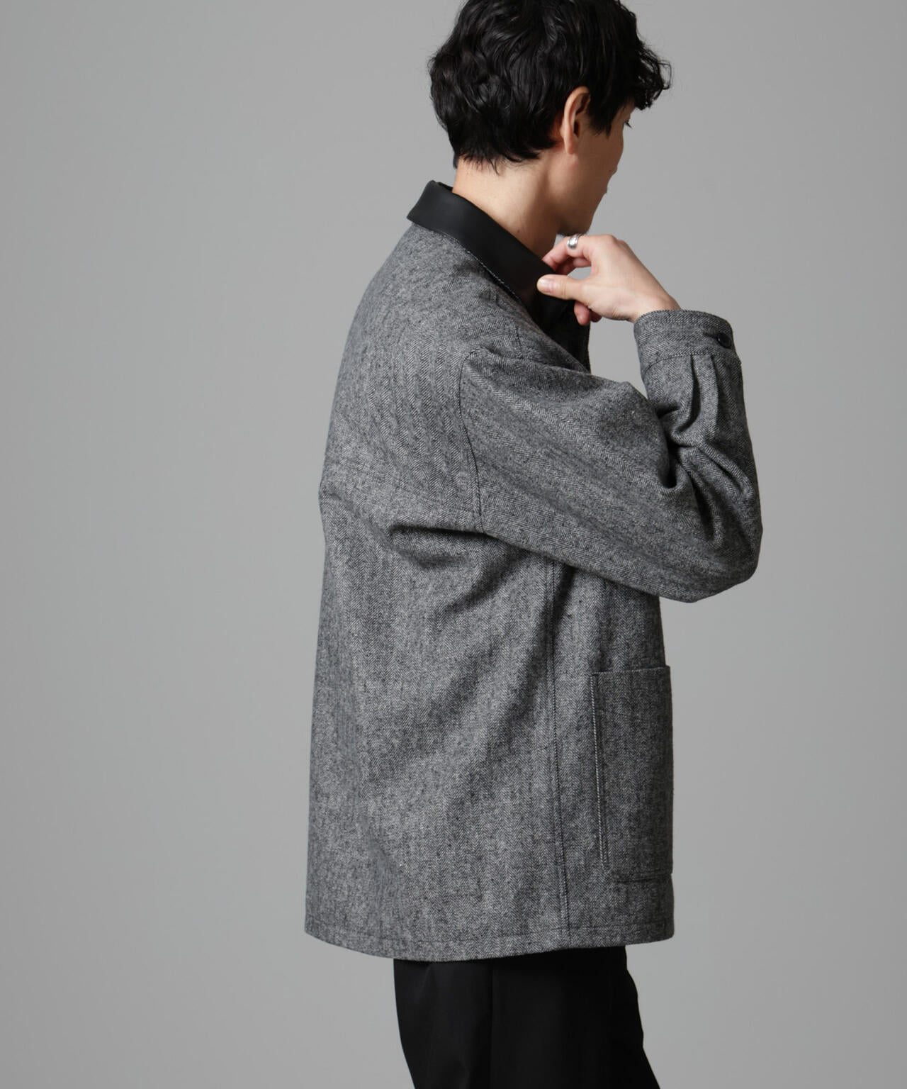 ツイードライクカバージャケット 6724212216