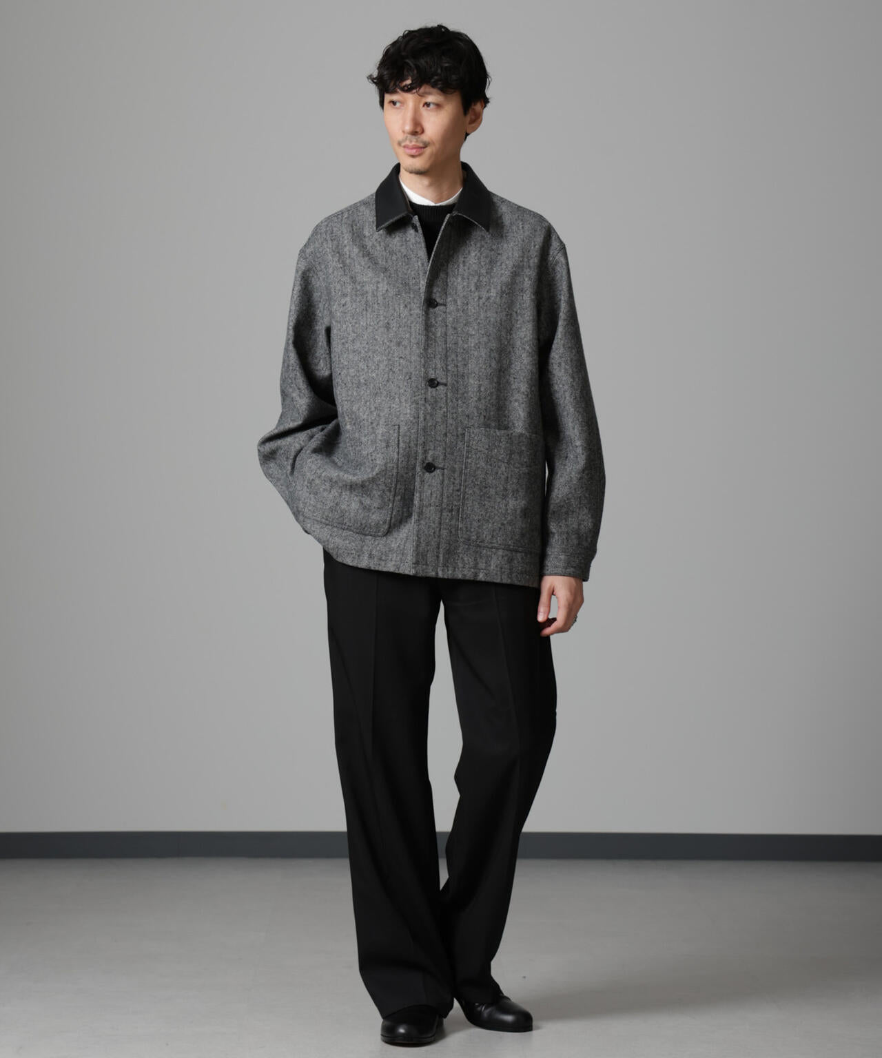 ツイードライクカバージャケット 6724212216