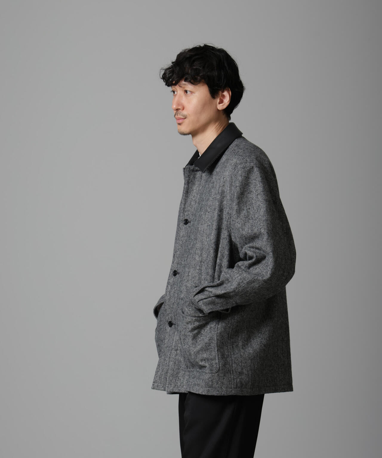 ツイードライクカバージャケット 6724212216