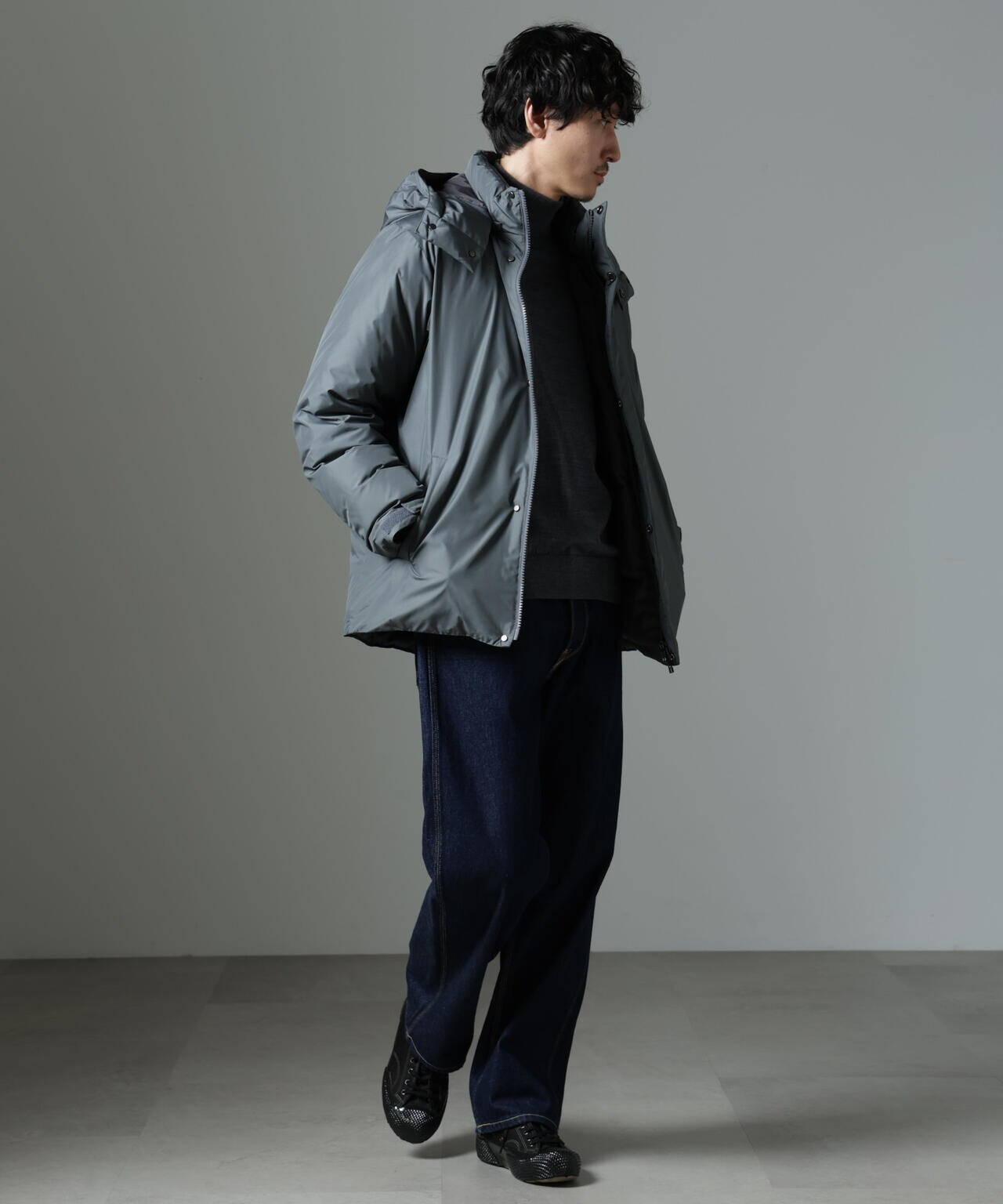 anewdown(R)ECOBlue(R)撥水セミロングダウン 6724214201
