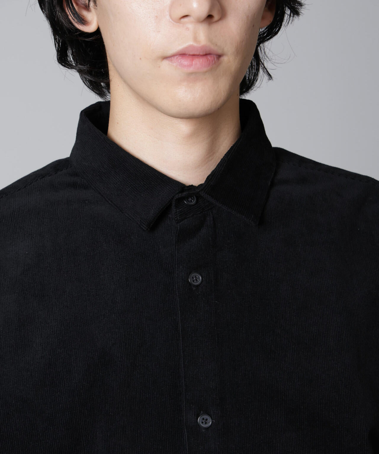 リラックスコーデュロイシャツ 6724220223