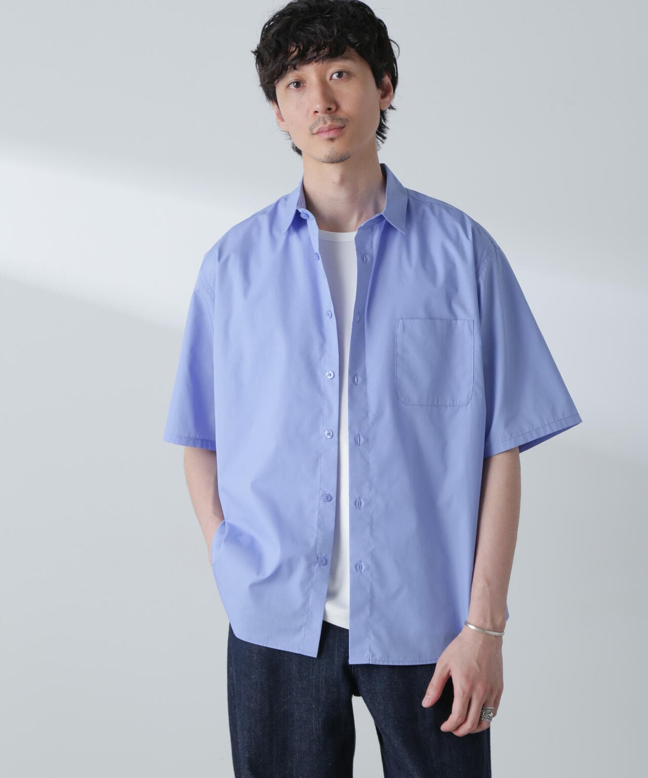 BIG ブロード シャツ 半袖