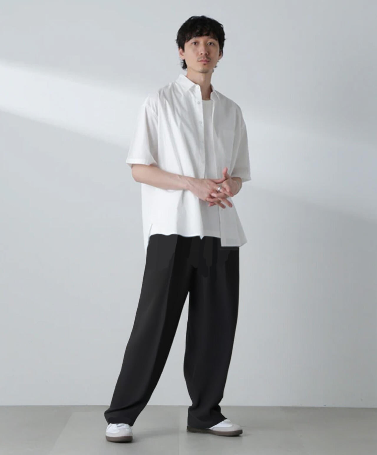 BIGシャンブレーシャツ 半袖 6724221215