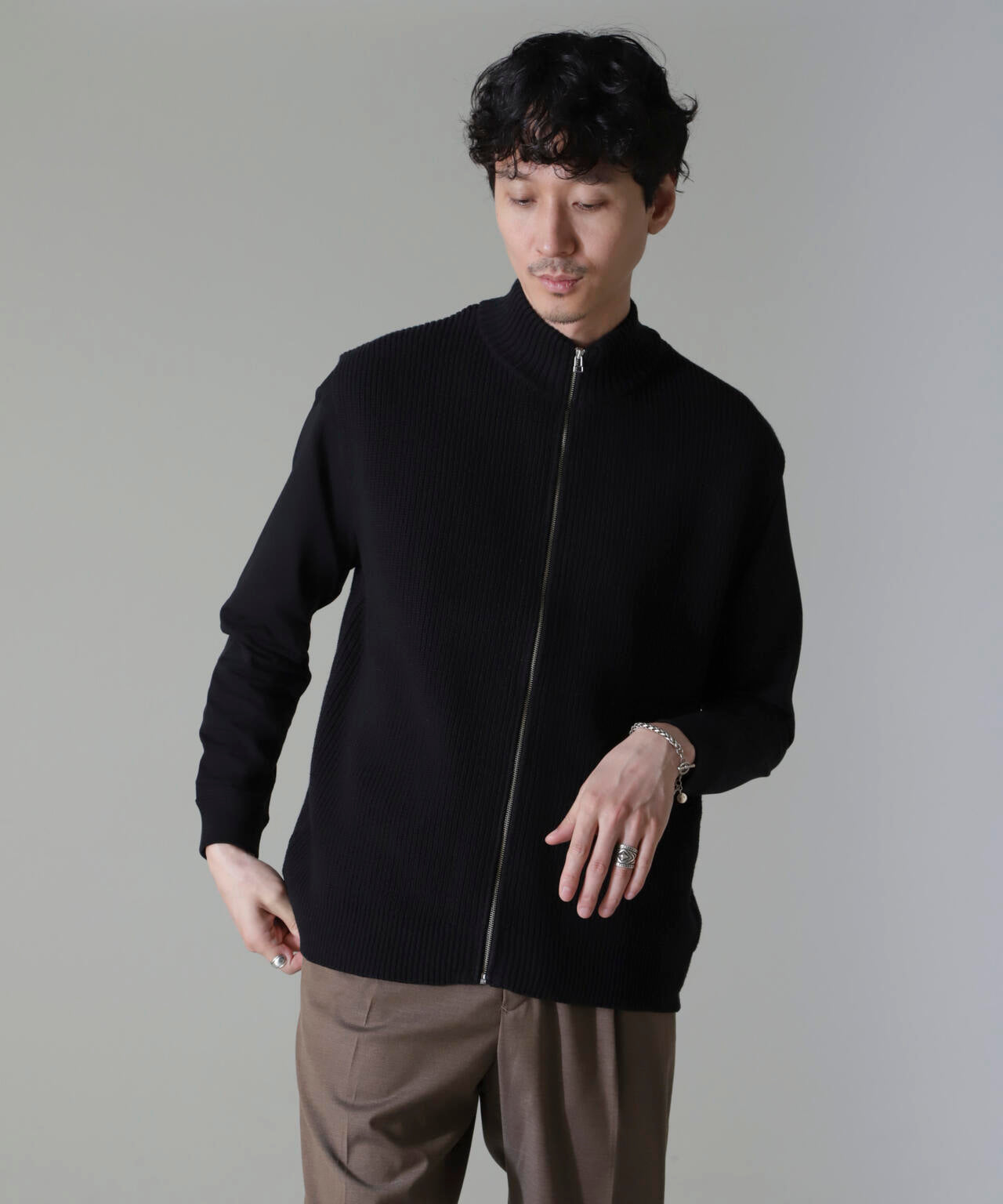 コットンアクリルドライバーズベスト 6724222210