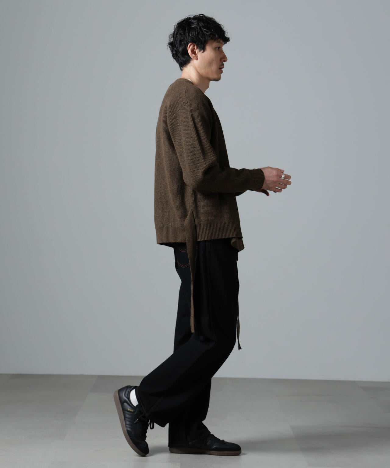 畔編みタイカーディガン 6724222216