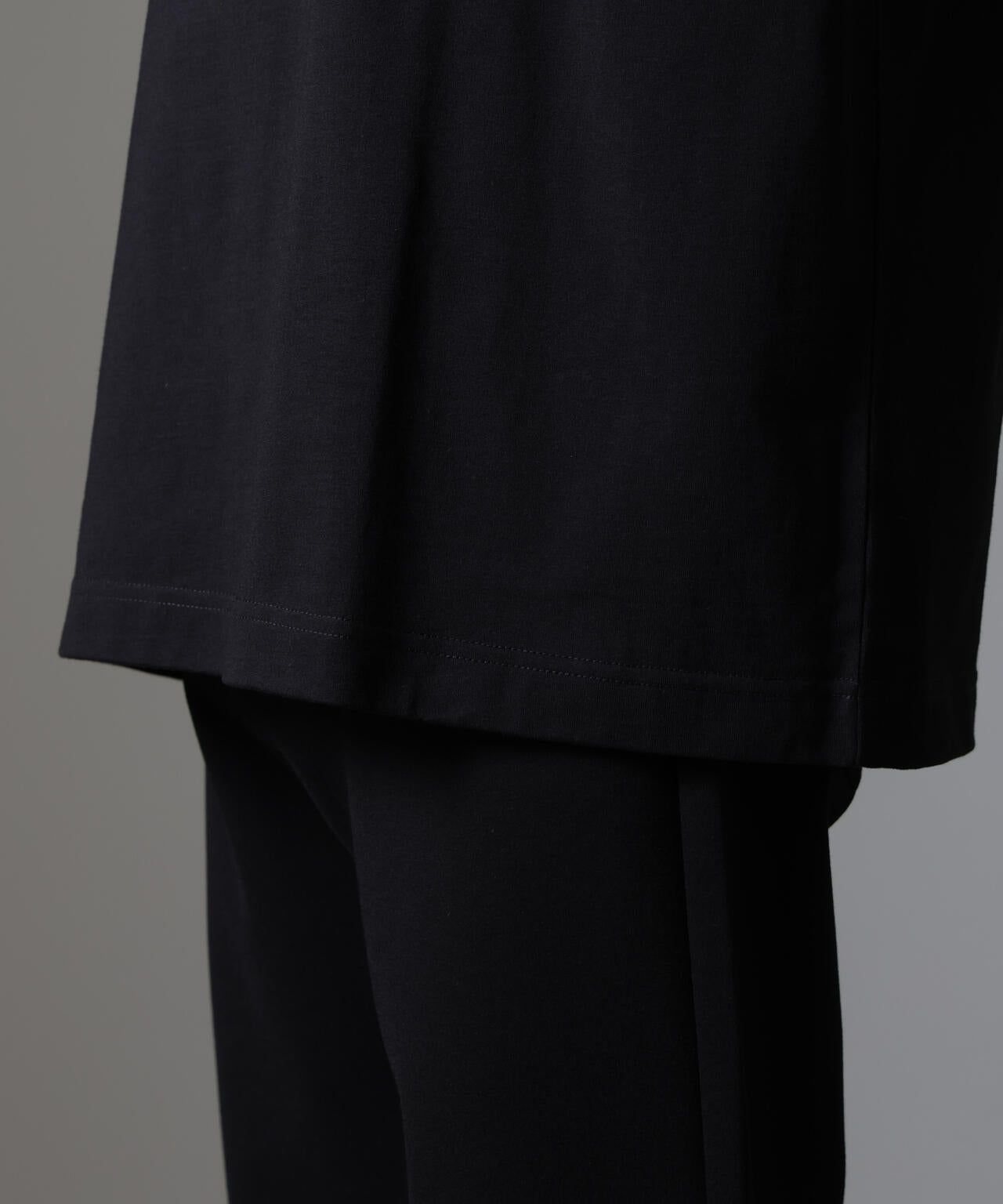 ビッグシルエットワンポイントTシャツ 長袖 6724223211
