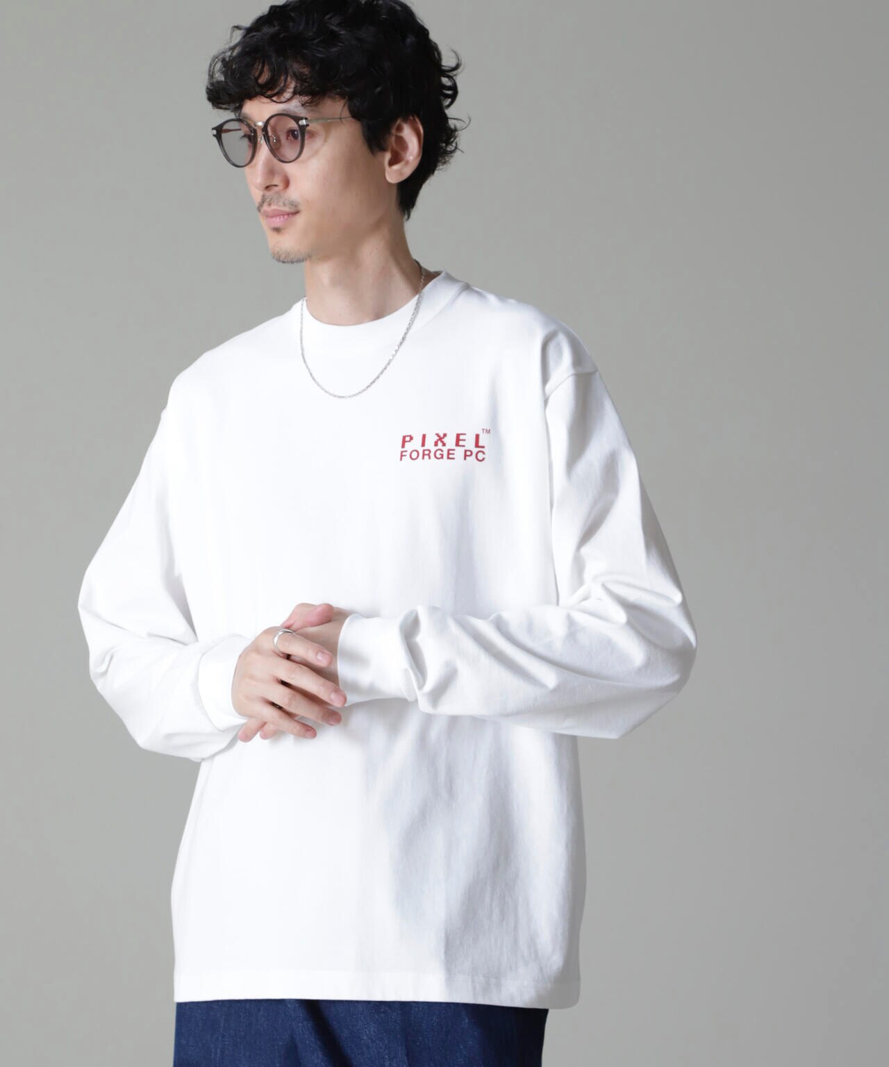 「MOFFISIE2.0」オリジナルプリントTシャツ長袖 6724223212