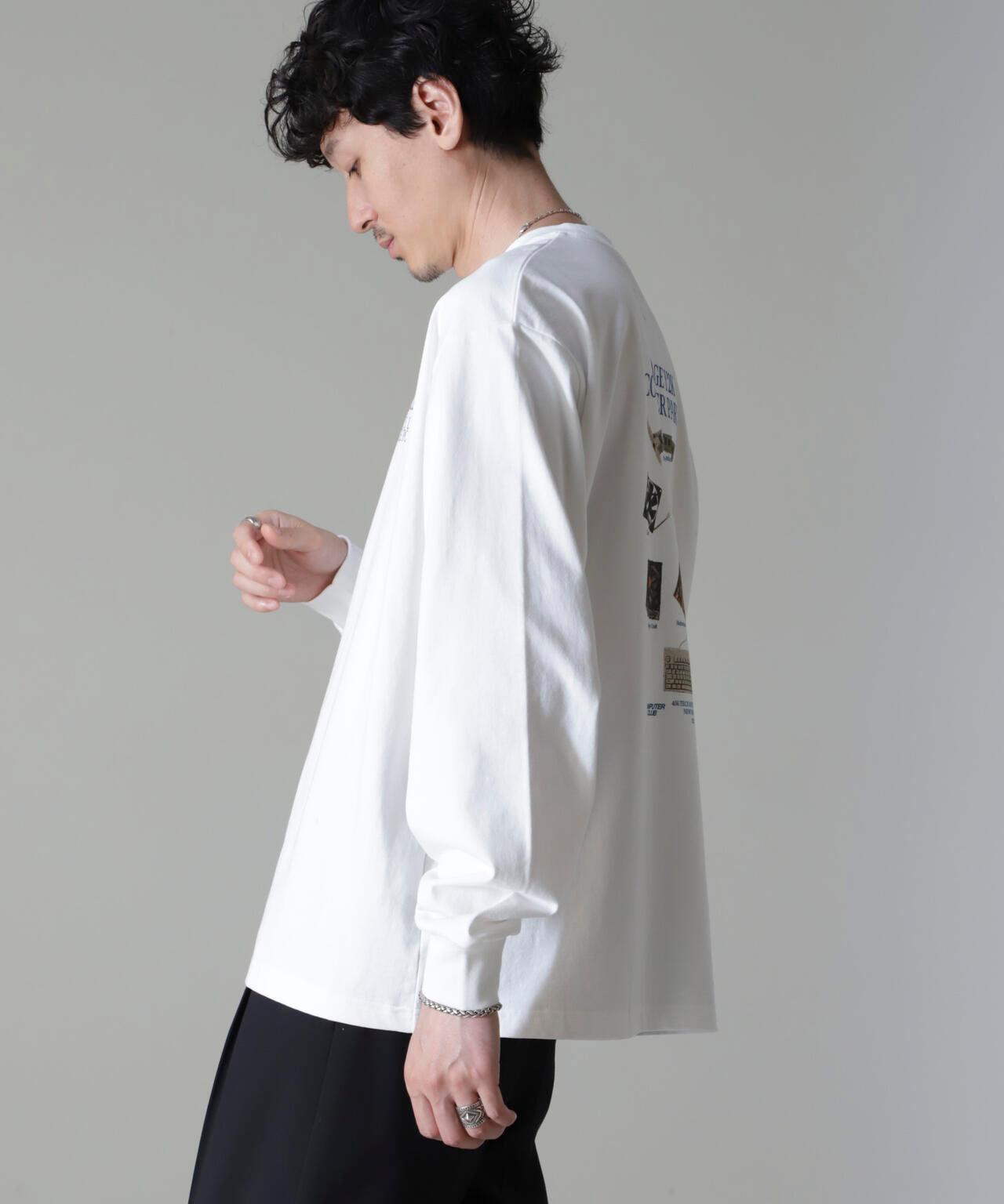 「MOFFISIE2.0」オリジナルプリントTシャツ長袖 6724223212