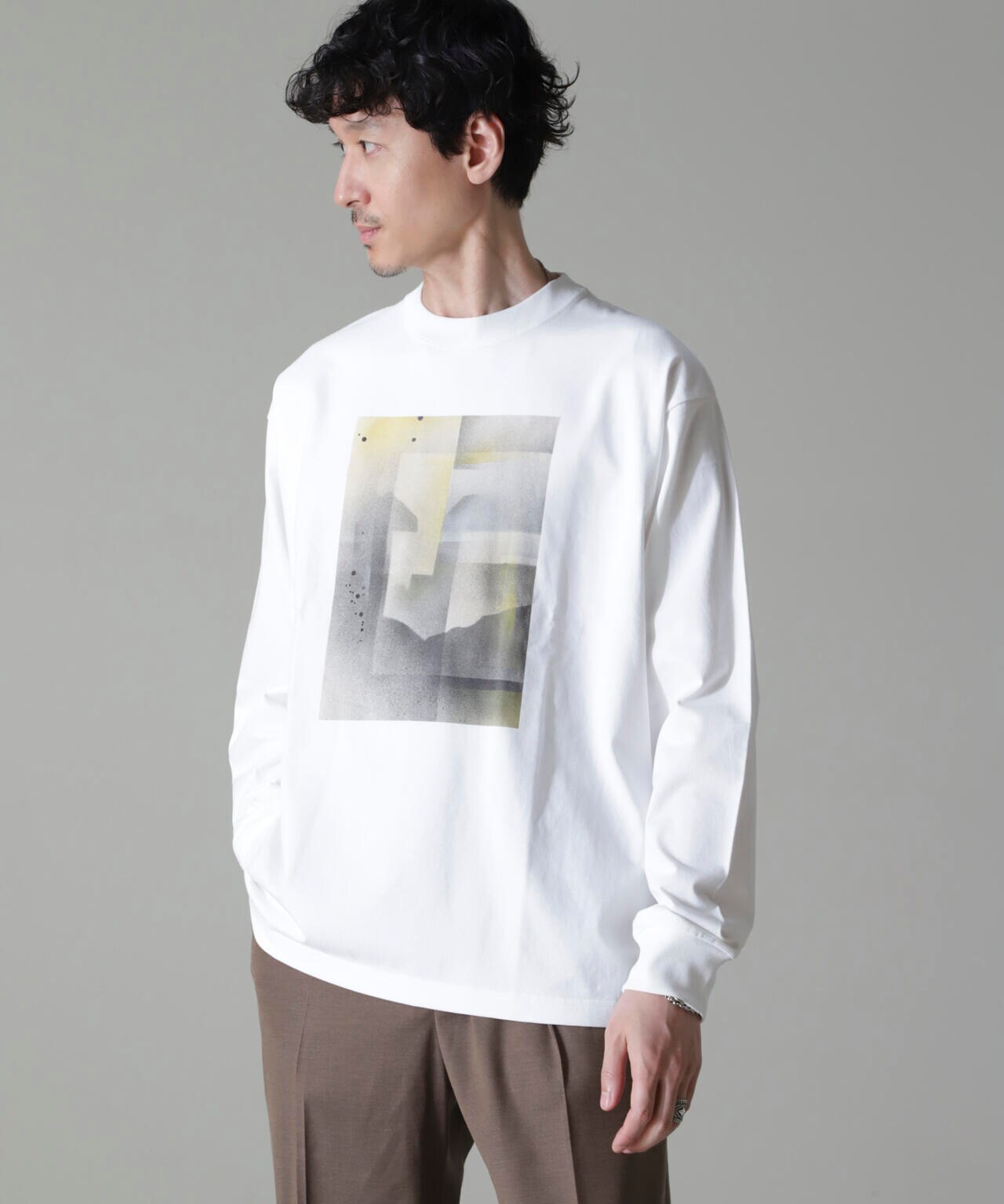 「MOFFISIE2.0」オリジナルプリントTシャツ長袖 6724223212