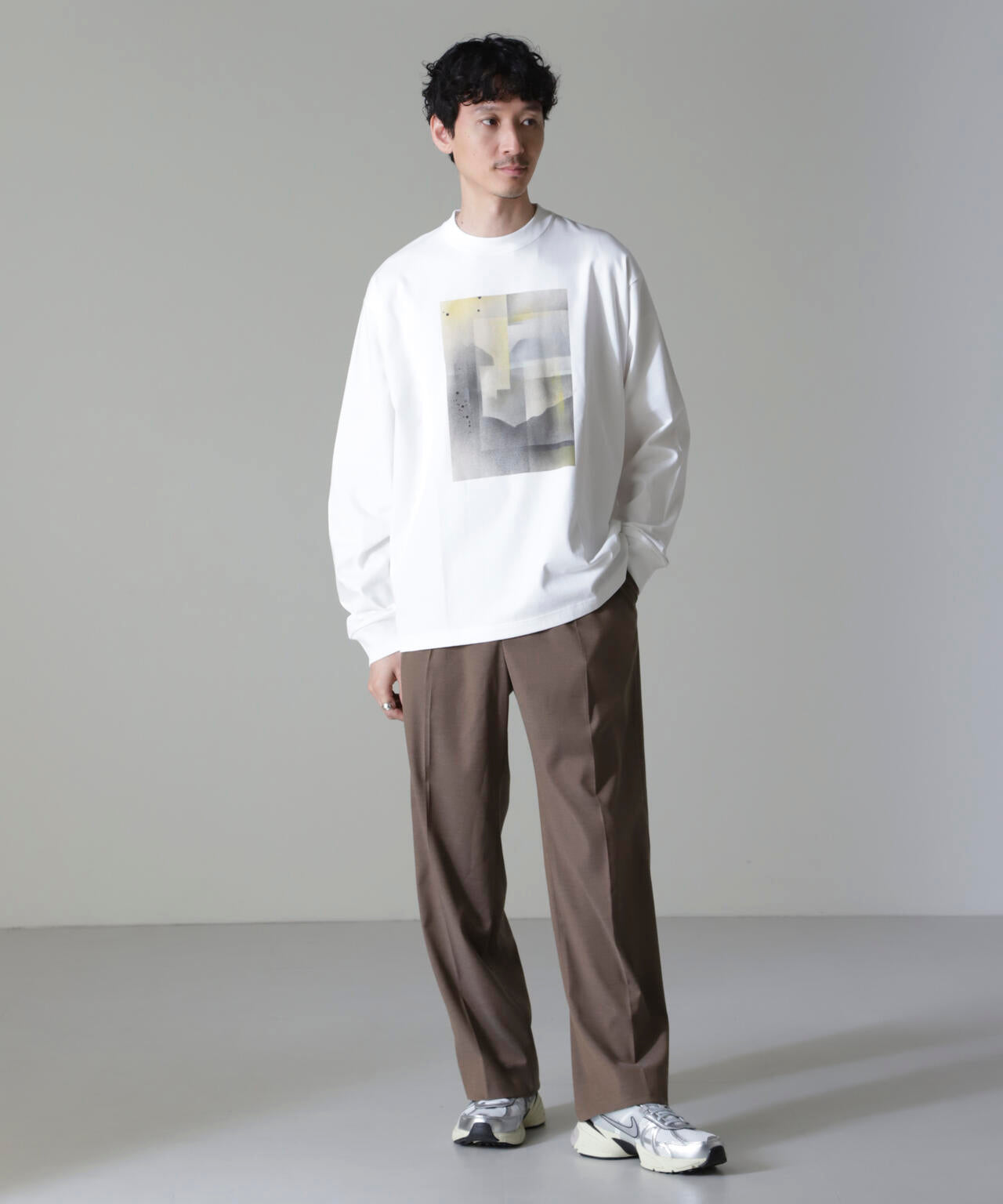 「MOFFISIE2.0」オリジナルプリントTシャツ長袖 6724223212