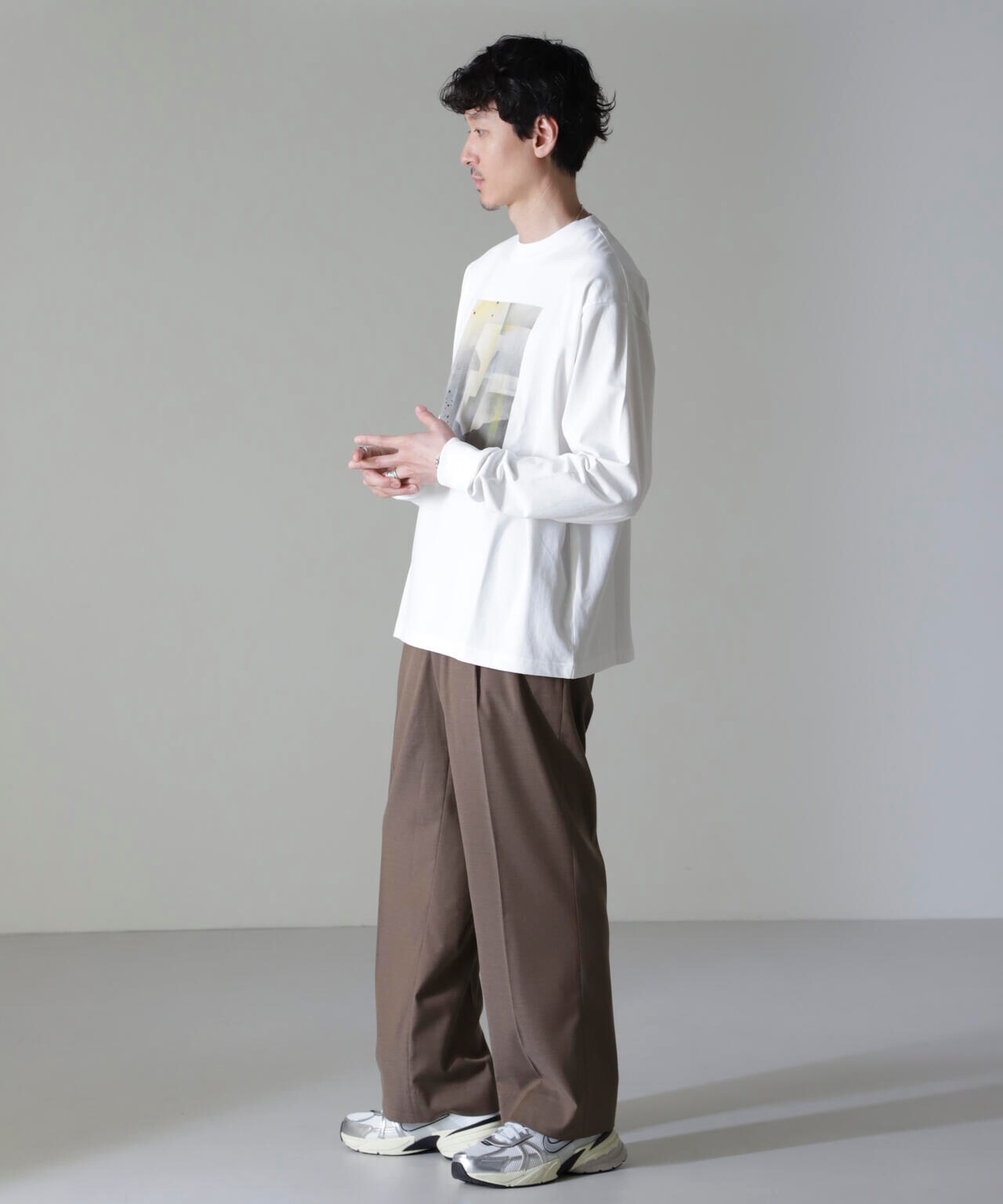 「MOFFISIE2.0」オリジナルプリントTシャツ長袖 6724223212