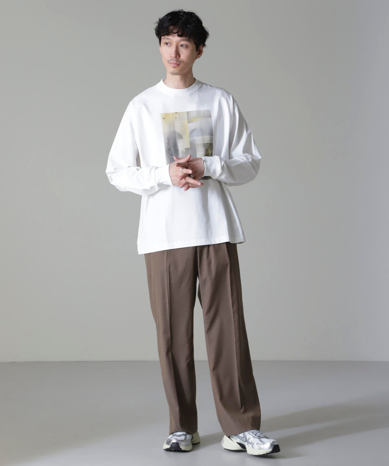 「MOFFISIE2.0」オリジナルプリントTシャツ長袖 6724223212