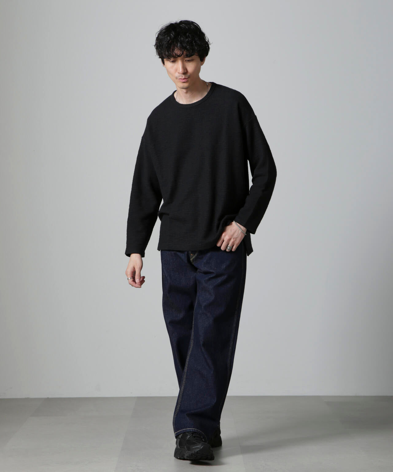 ブークレジャガード クルーネックPO 長袖 6724223217