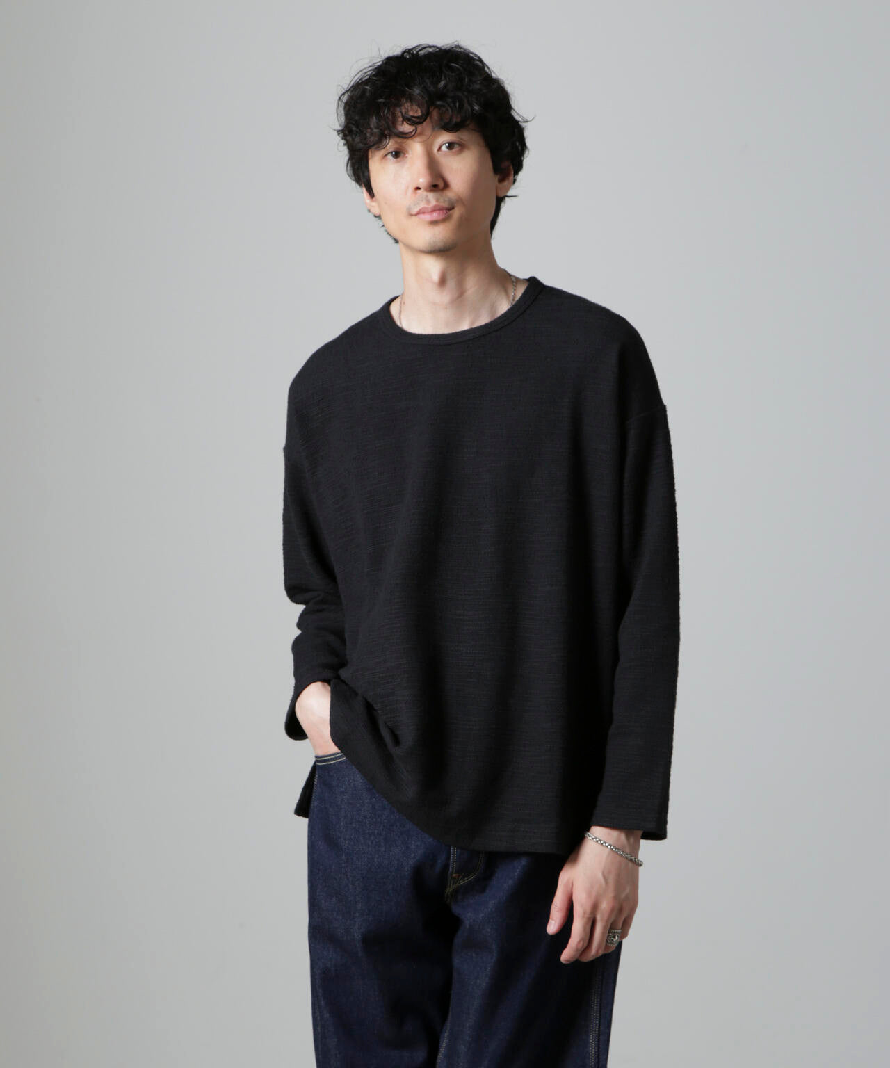 ブークレジャガード クルーネックPO 長袖 6724223217