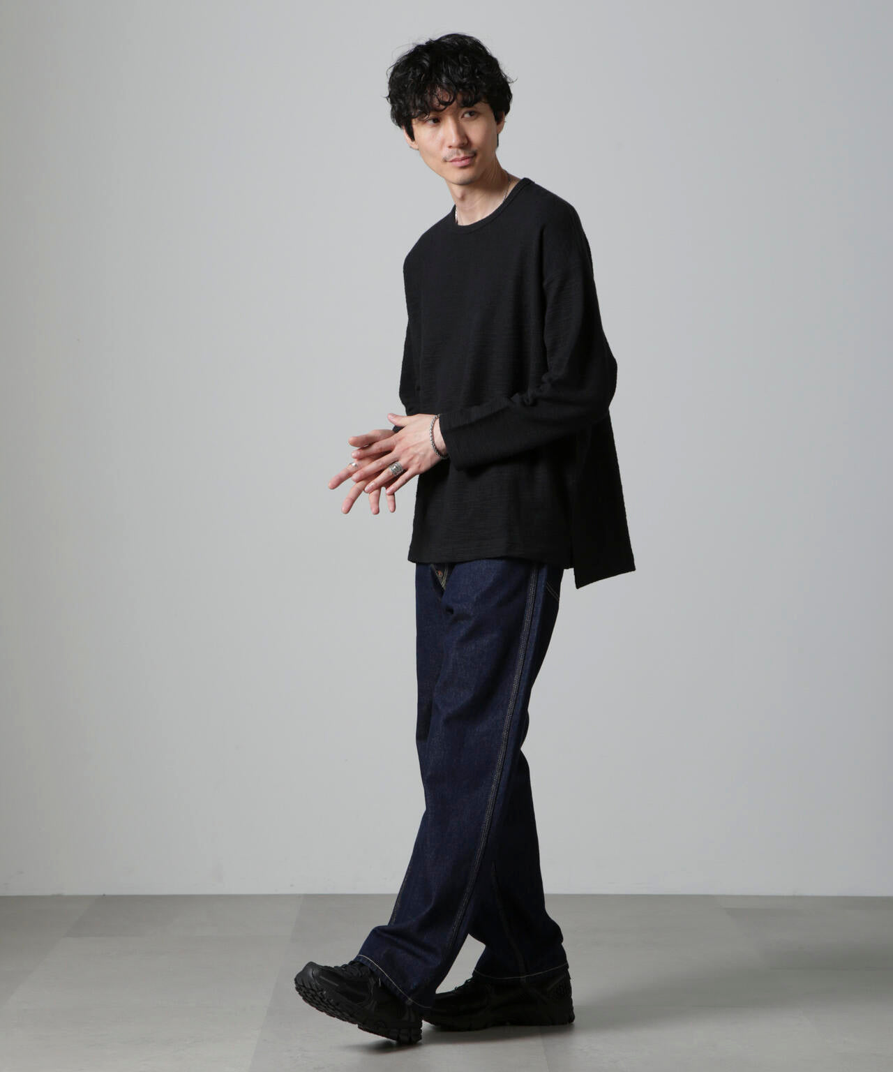 ブークレジャガード クルーネックPO 長袖 6724223217