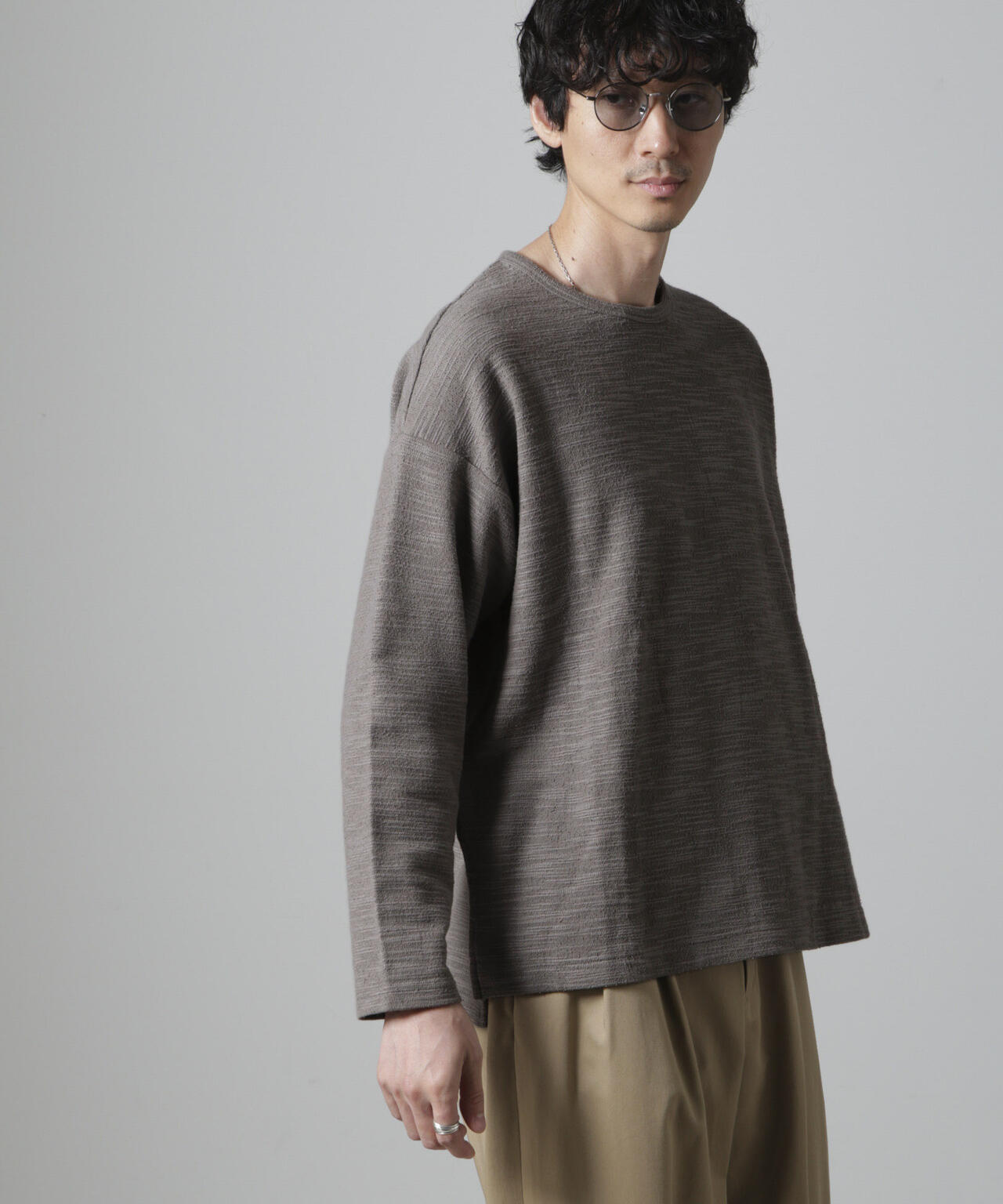 ブークレジャガード クルーネックPO 長袖 6724223217