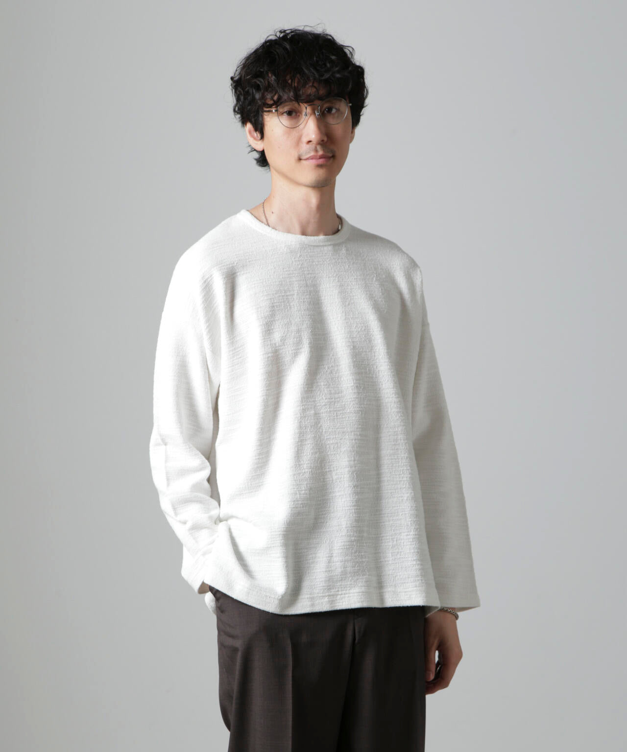 ブークレジャガード クルーネックPO 長袖 6724223217