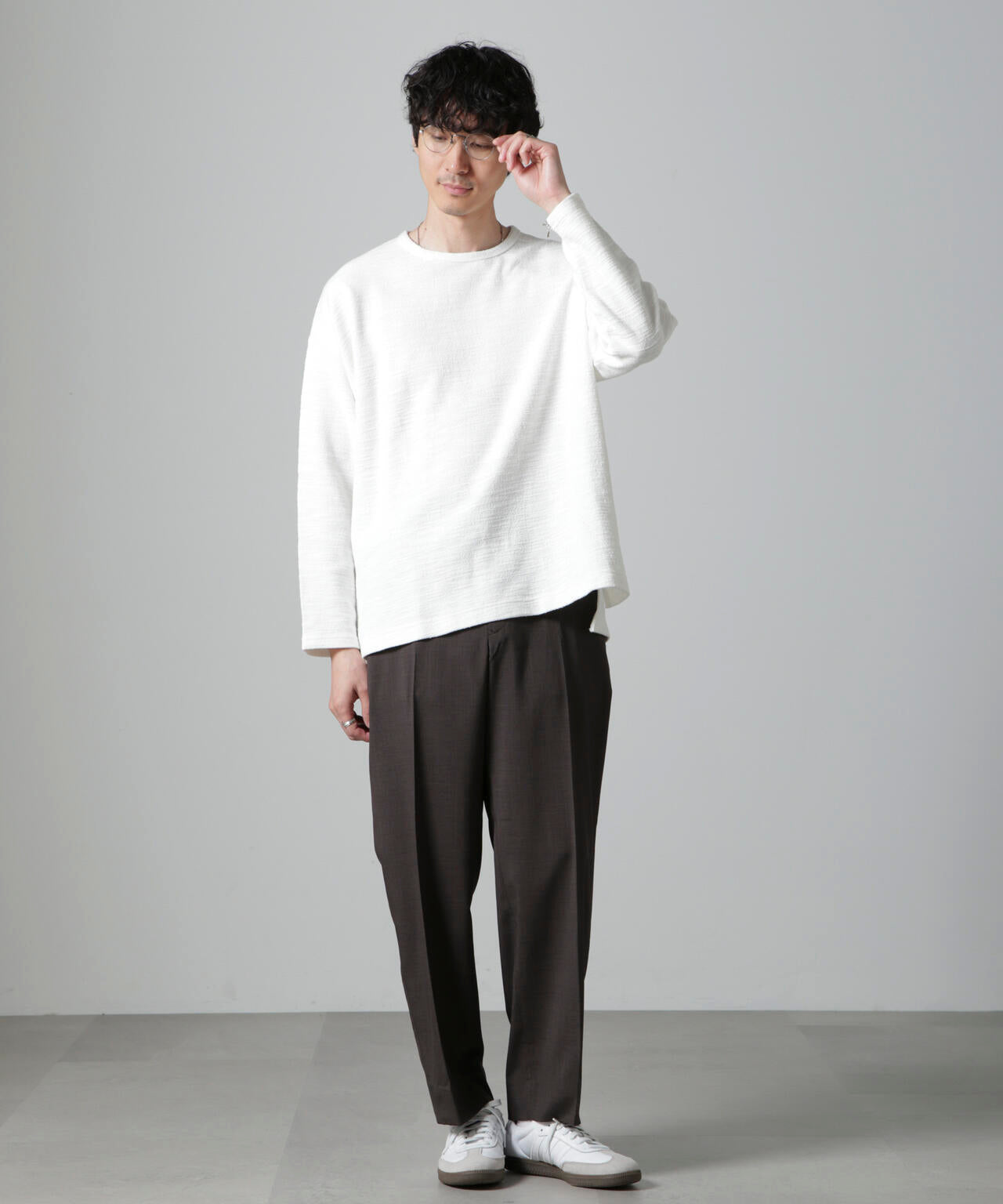 ブークレジャガード クルーネックPO 長袖 6724223217