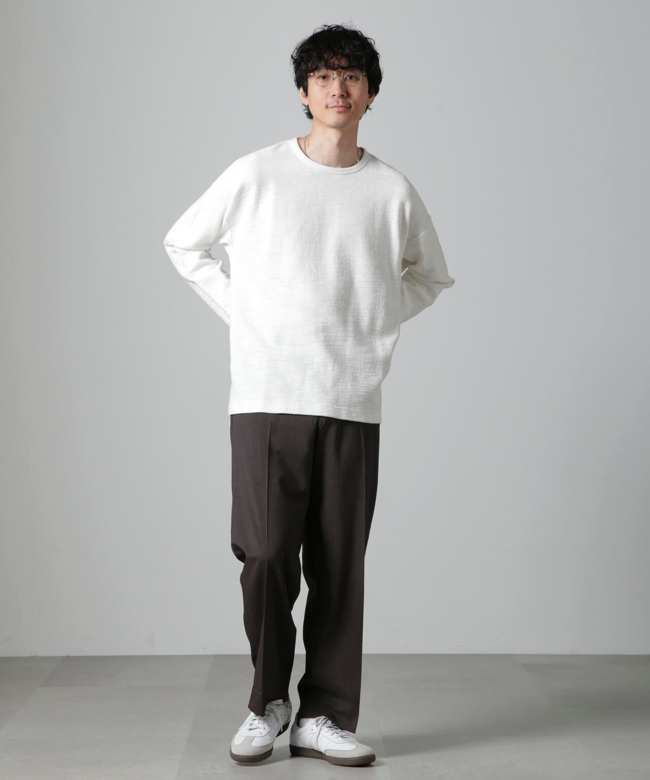 ブークレジャガード クルーネックPO 長袖 6724223217