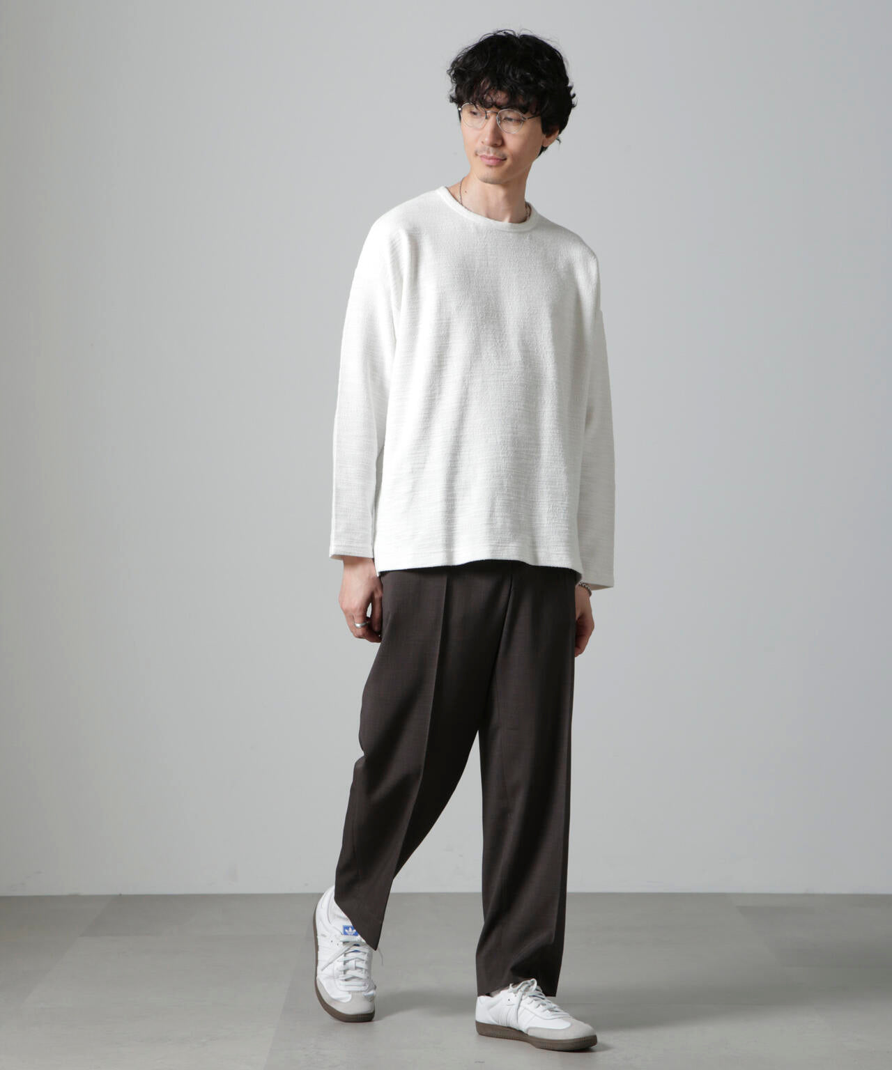 ブークレジャガード クルーネックPO 長袖 6724223217