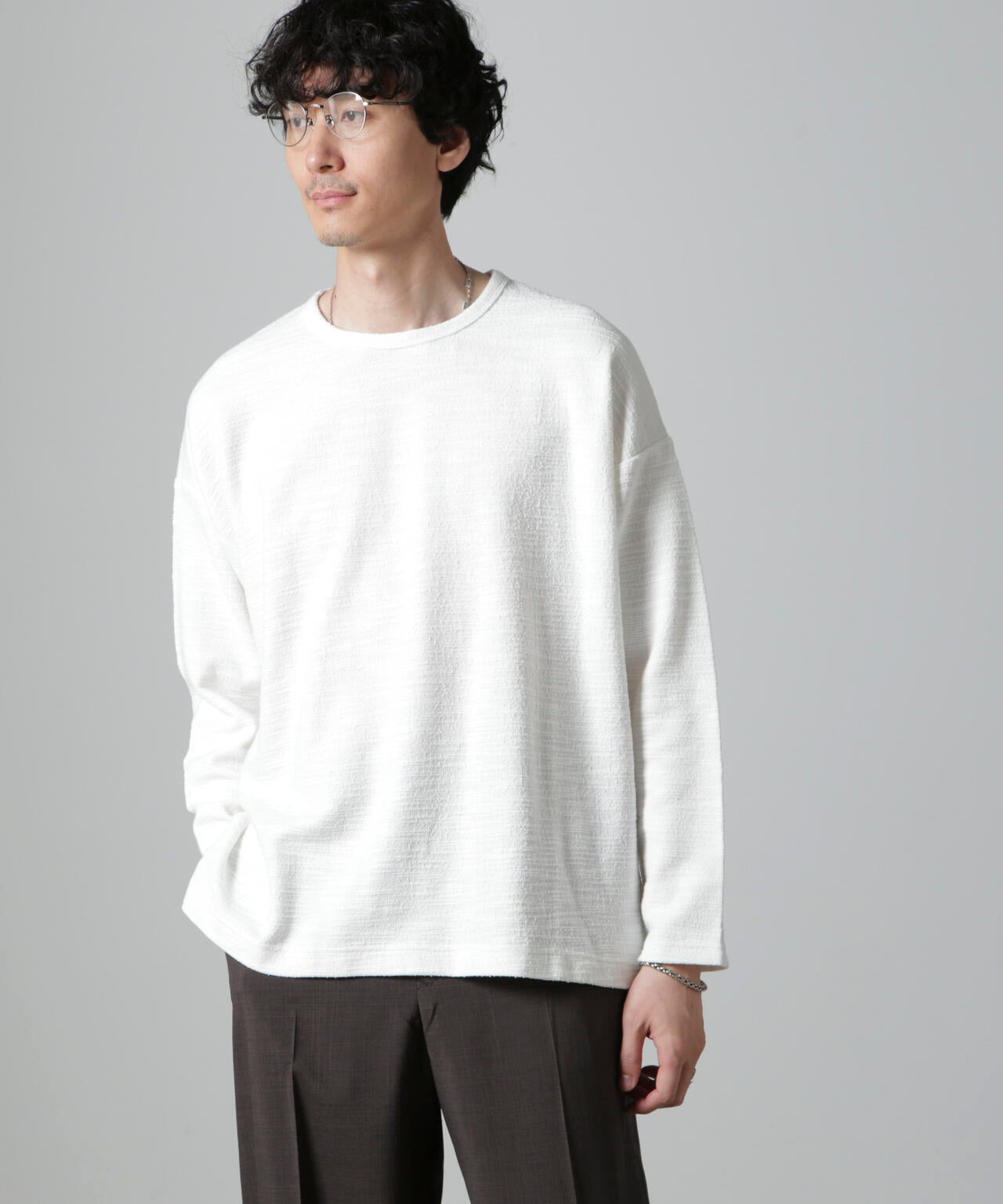 ブークレジャガード クルーネックPO 長袖 6724223217