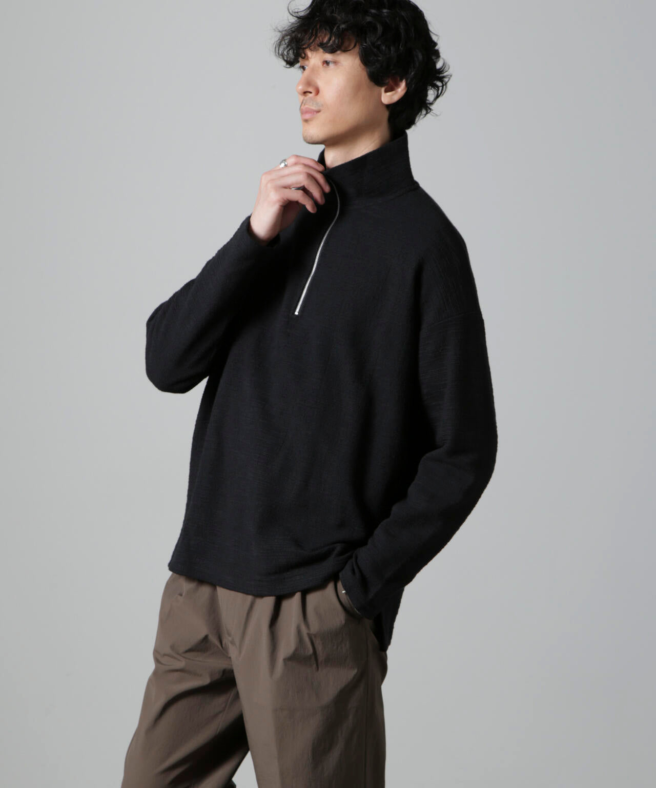 ブークレジャガード ハーフZIP 長袖 6724223218