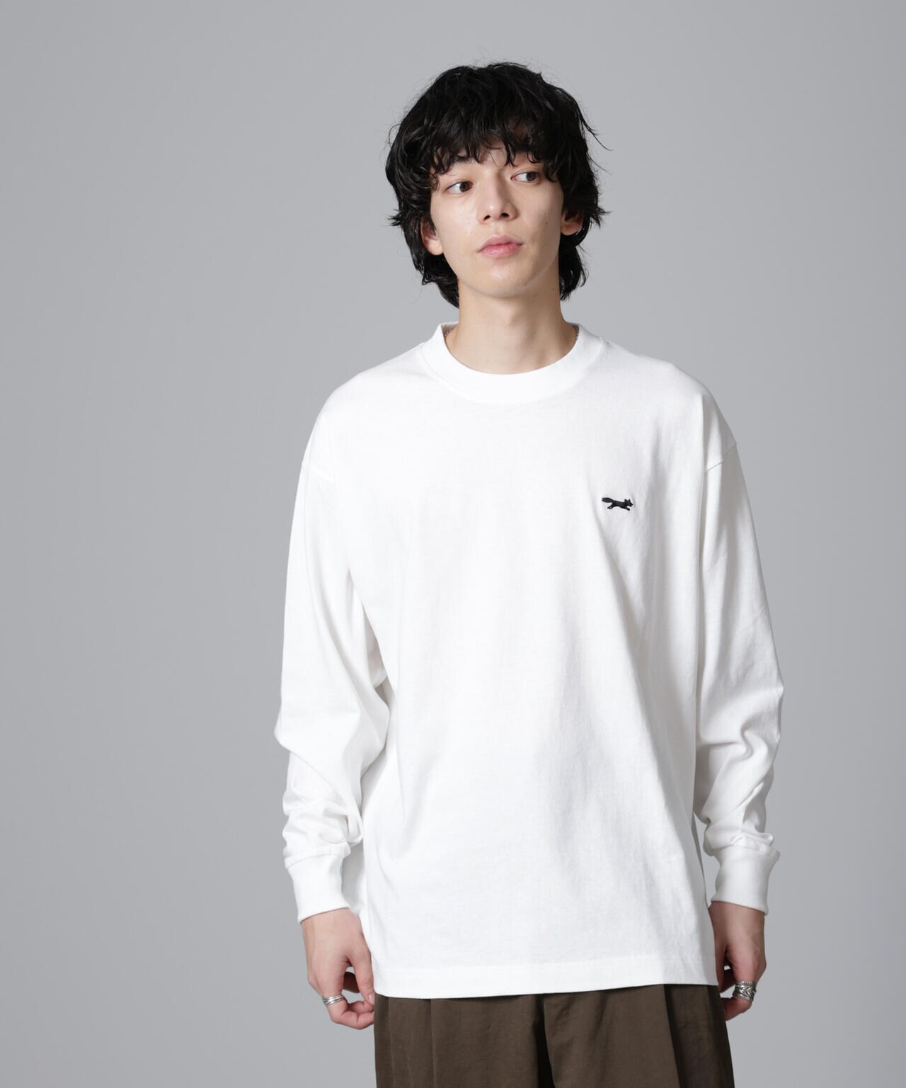 PENNEYS BLACK ワンポイントTシャツ長袖 6724223234