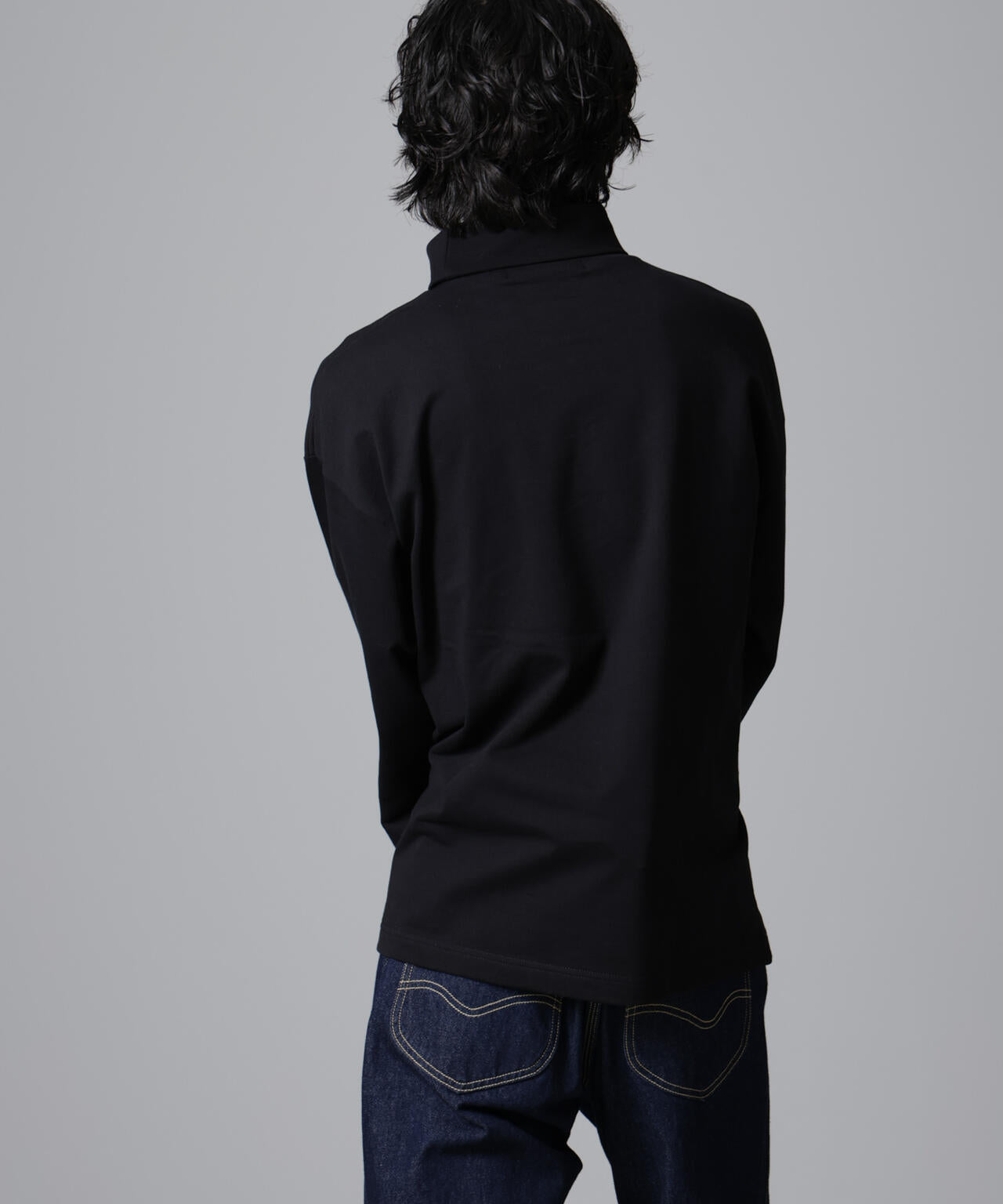 タートルカットミニ裏毛Tシャツ 長袖 6724223235