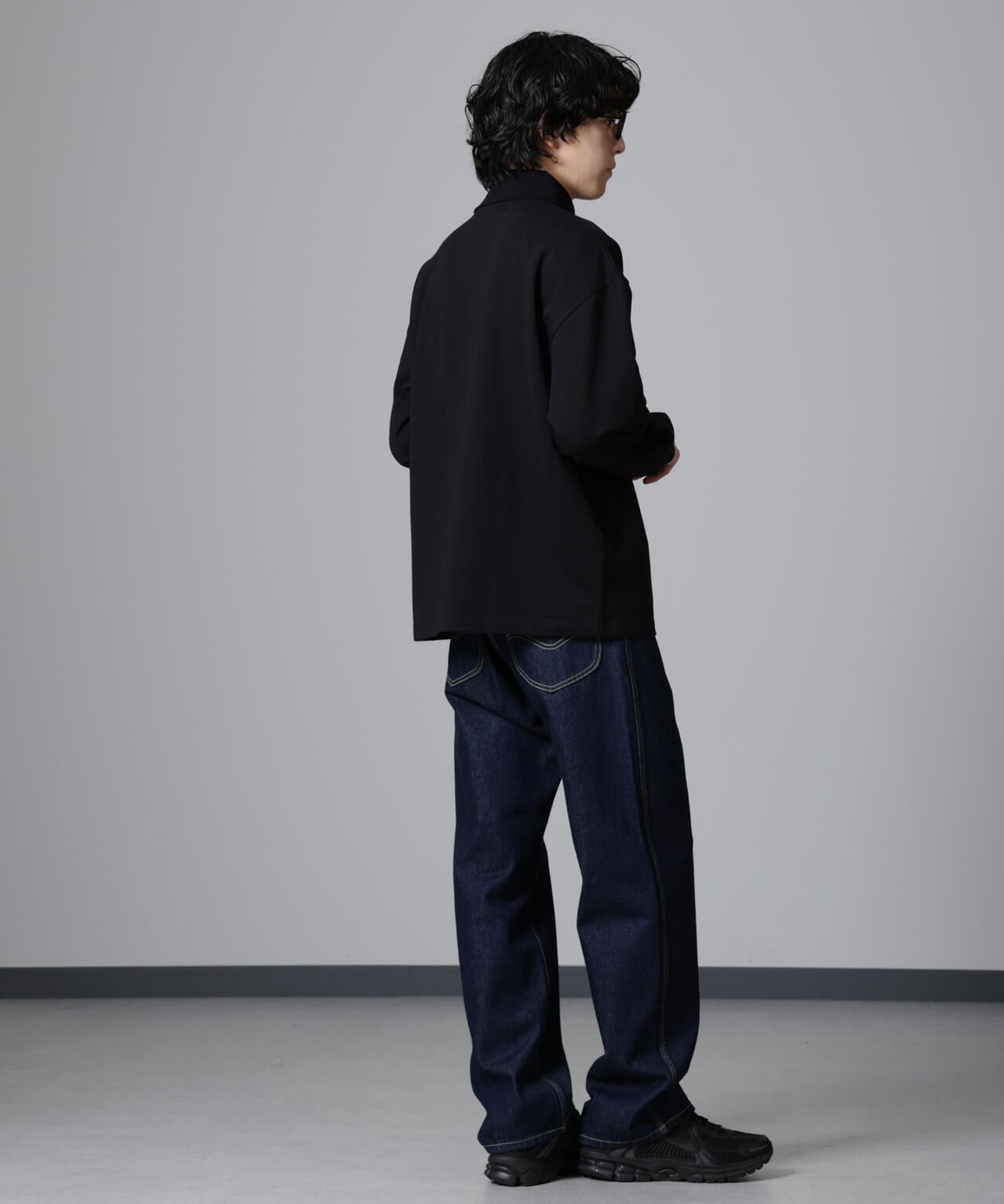 タートルカットミニ裏毛Tシャツ 長袖 6724223235