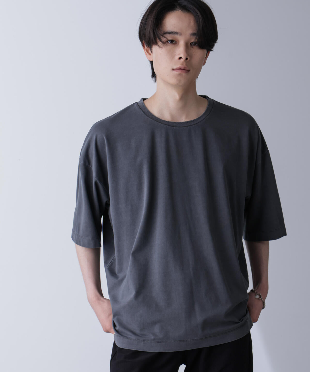 ピグメントビッグTシャツ 半袖 6724224203