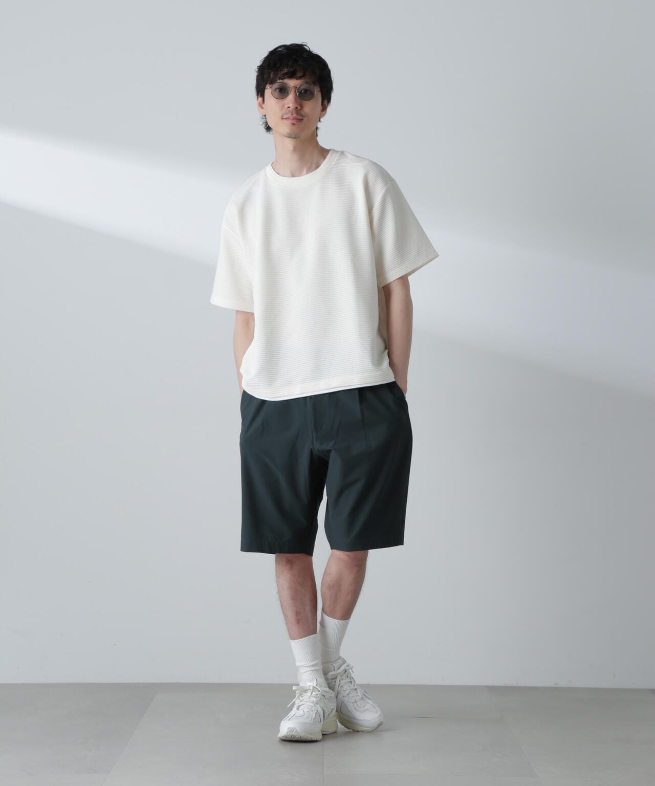 ガーターフェイクレイヤードTシャツ 半袖 6724224223