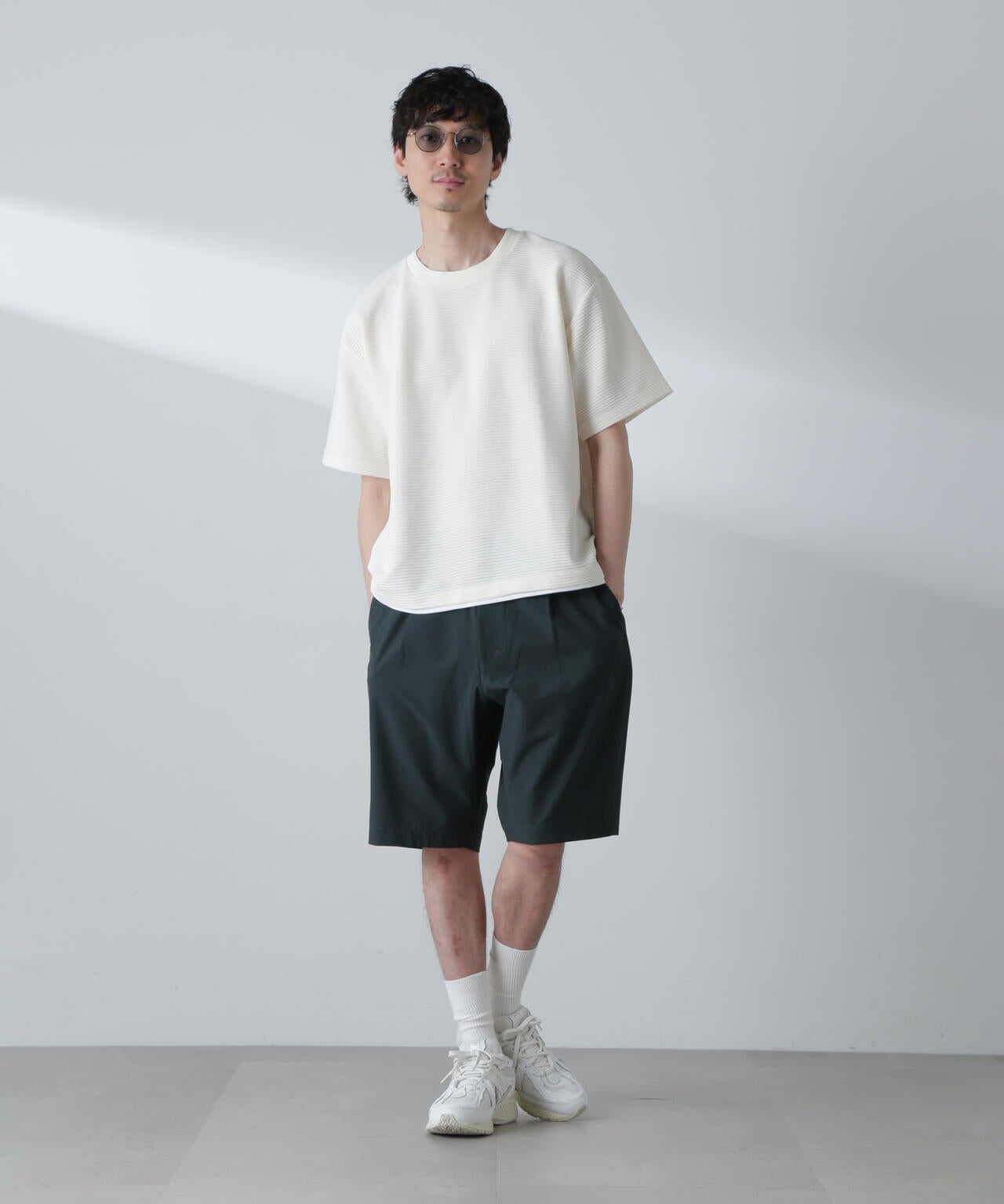ガーターフェイクレイヤードTシャツ 半袖 6724224223