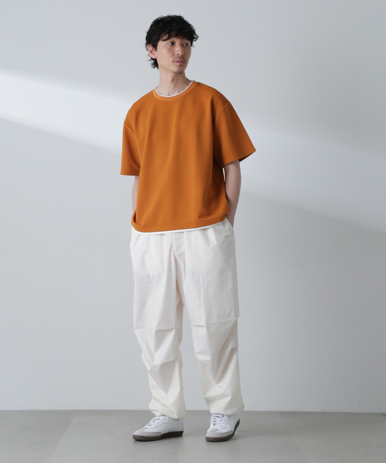 ガーターフェイクレイヤードTシャツ 半袖 6724224223