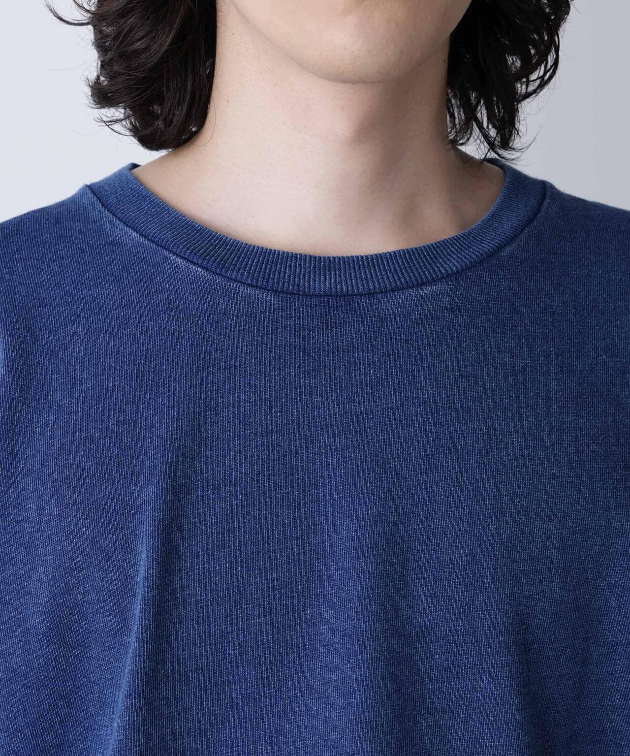 リラックスインディゴTシャツ 半袖 6724224231