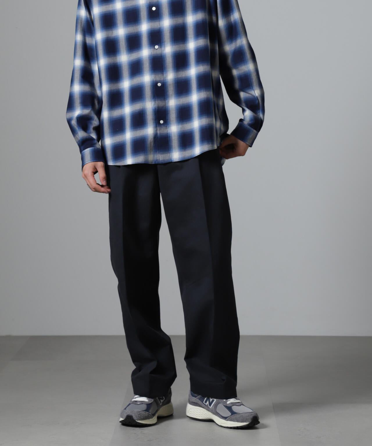 オイルドライク ワイドタックパンツ 6724227219