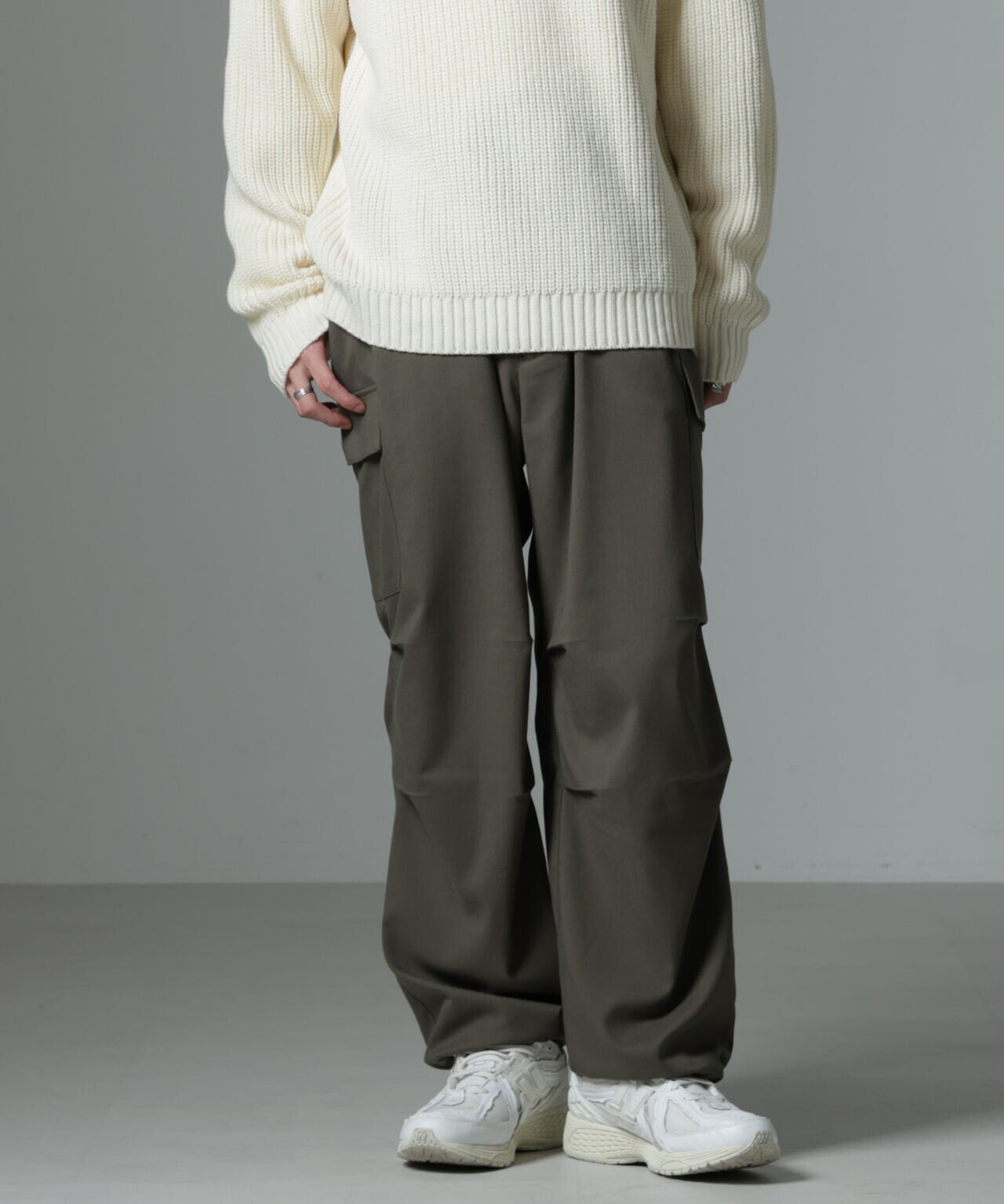 起毛ツイルカーゴパンツ 6724227229