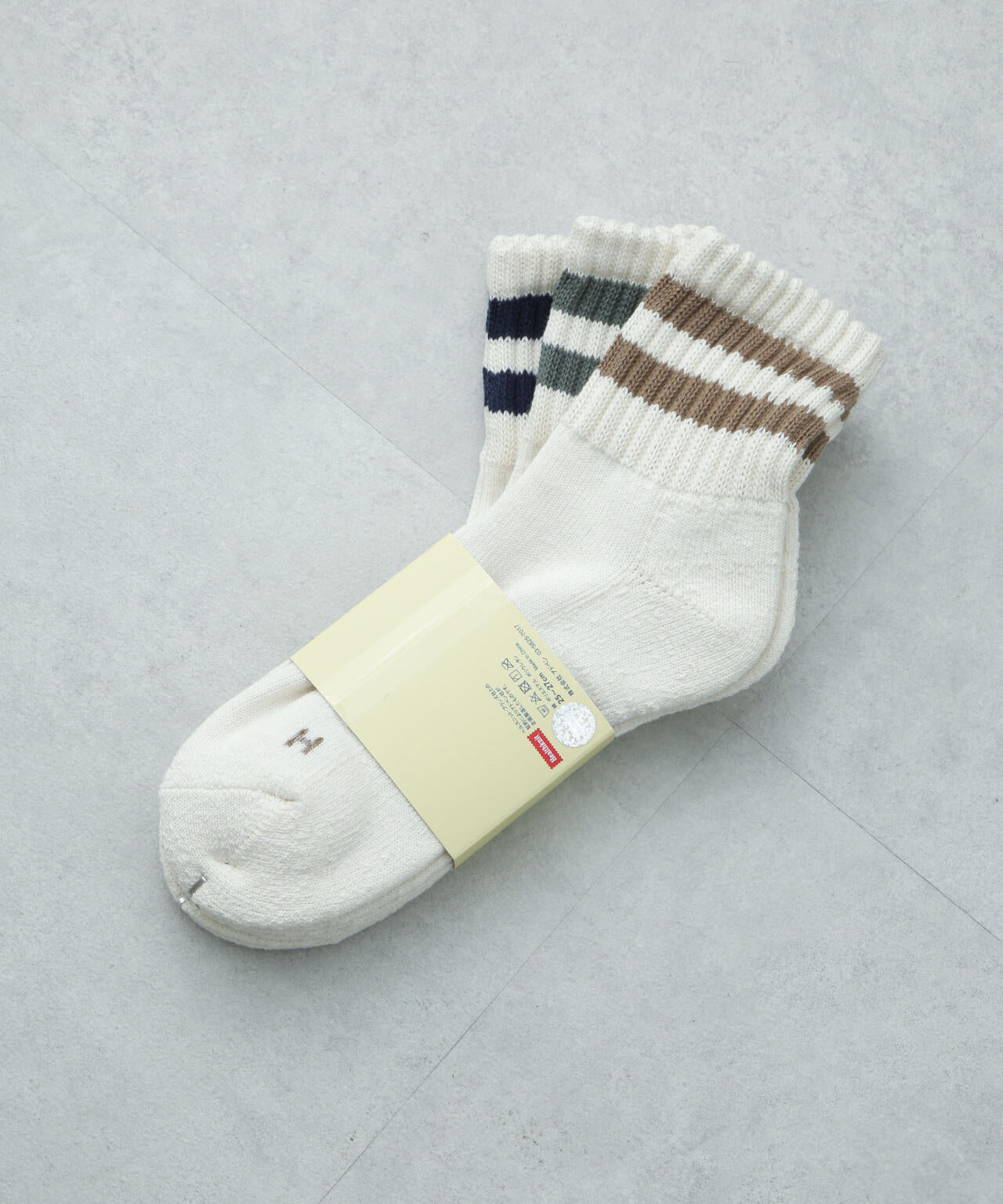 Healthknit/シンカーラインソックス 3足セット 6724251202