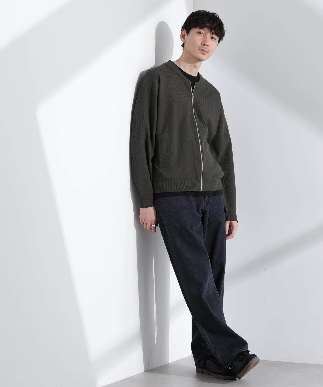 エアニットジップブルゾン 6725112209